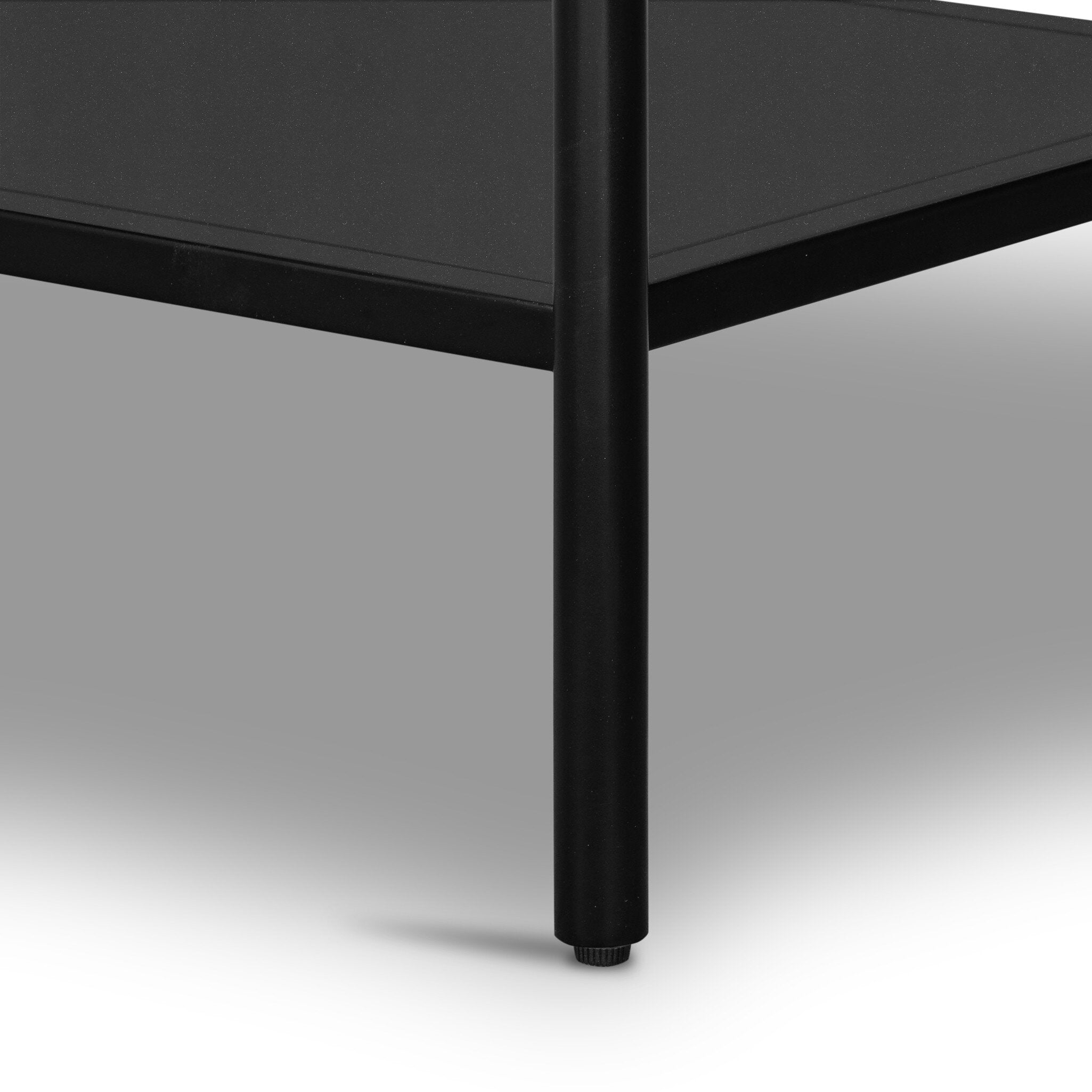 Four Hands Soto Console Table — Black-Weathered Bronze