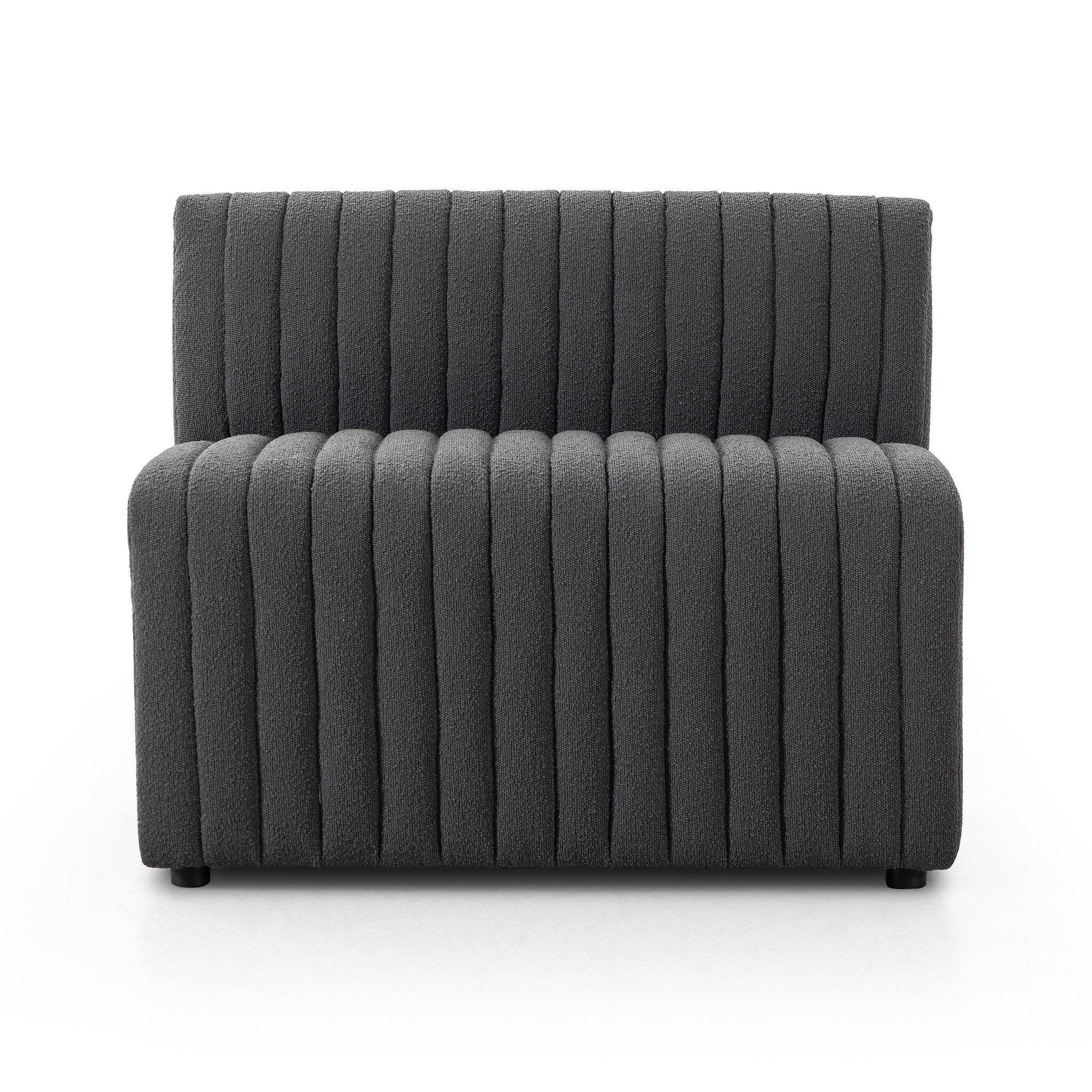 Four Hands Build Your Own: Augustine Dining Banquette — FIQA Boucle Charcoal