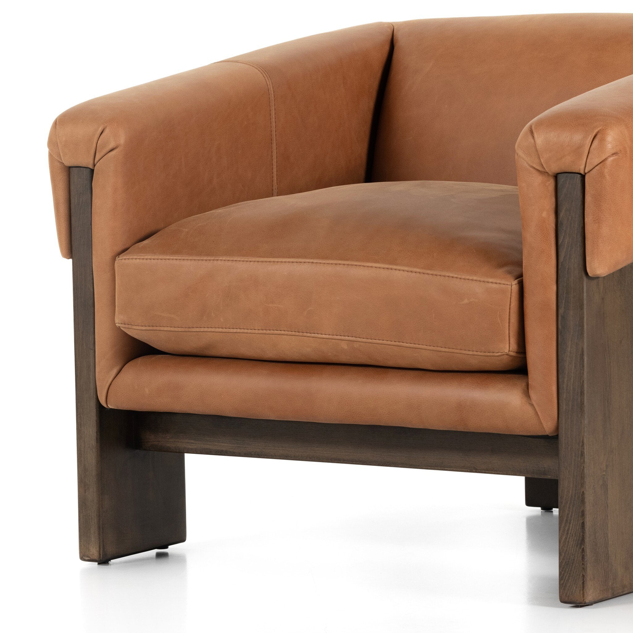 Four Hands Cairo Chair — Palermo Cognac-Sienna Brown