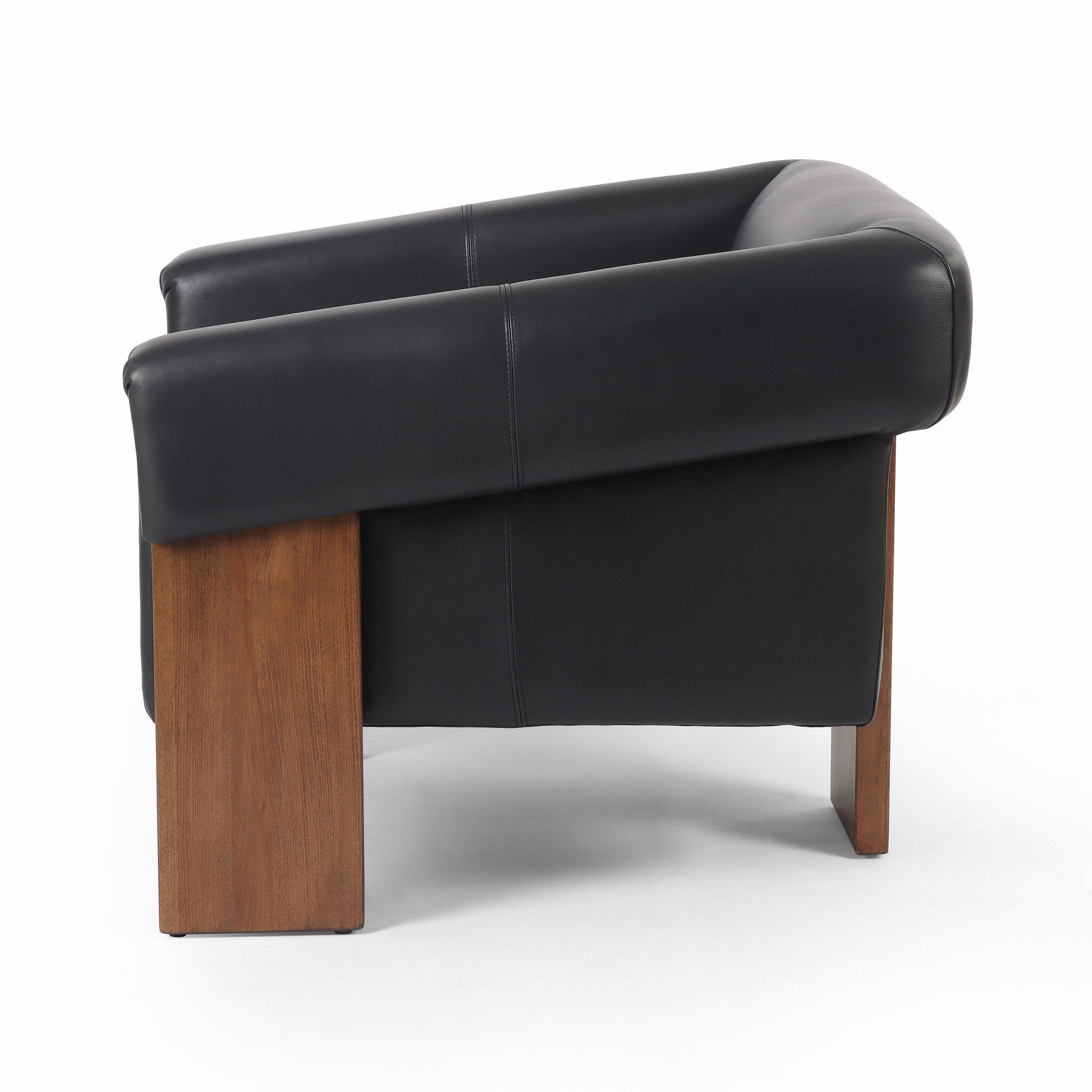 Four Hands Cairo Chair — Harrison Black-Sienna Brown