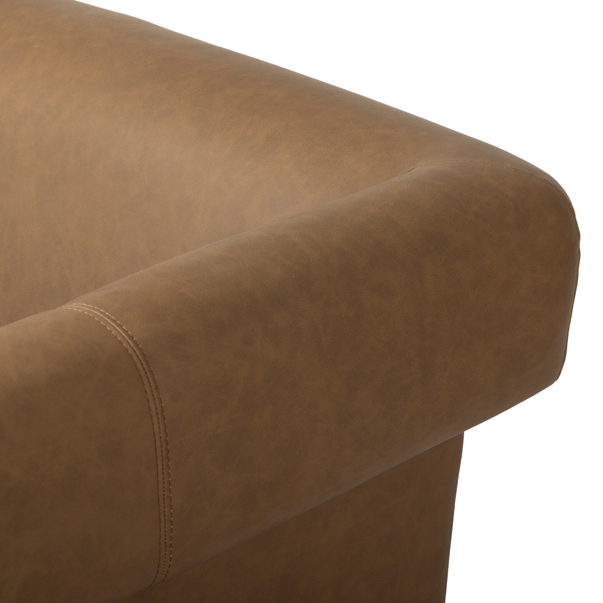 Four Hands Cairo Chair — Maestro Cigar-Sienna Brown