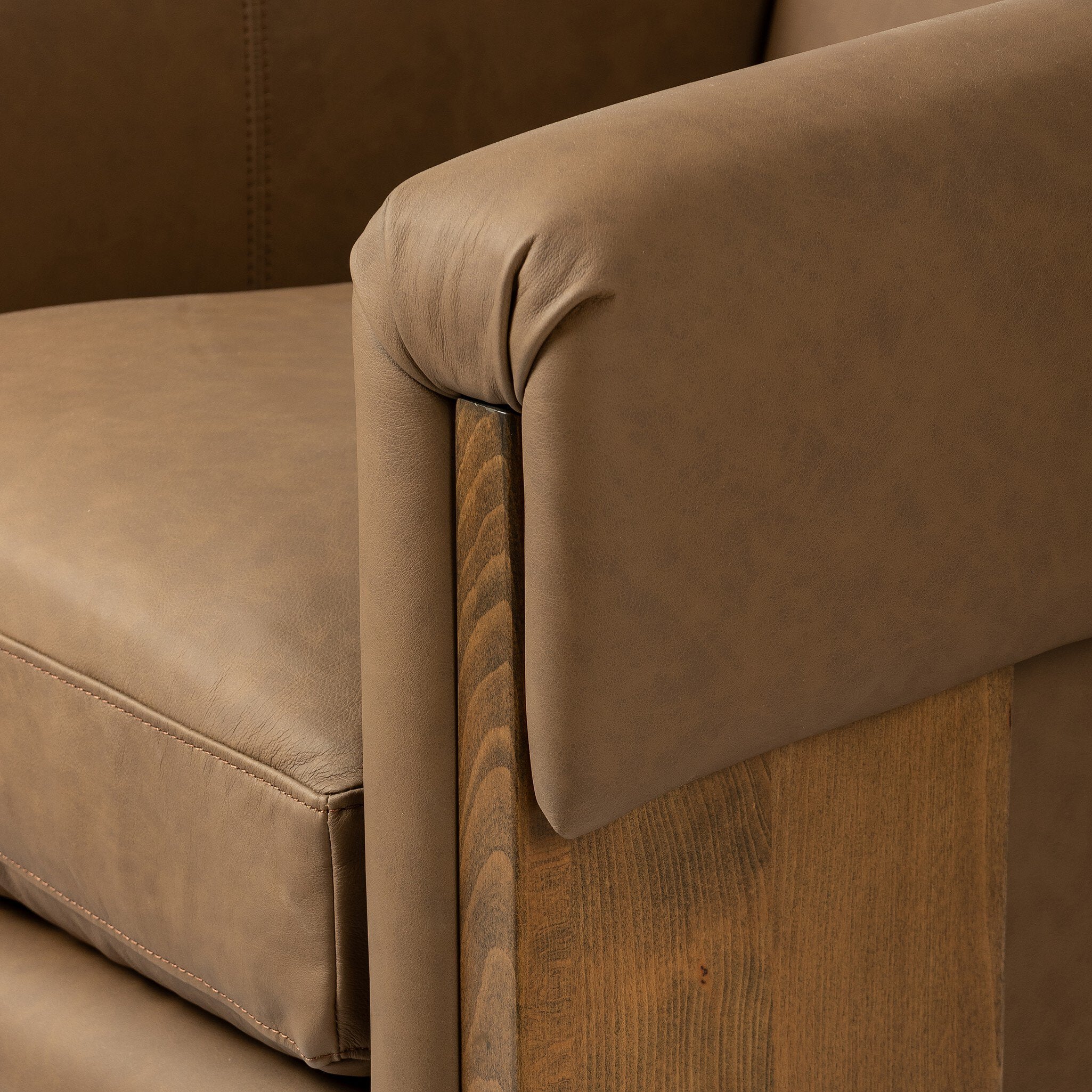 Four Hands Cairo Chair — Maestro Cigar-Sienna Brown