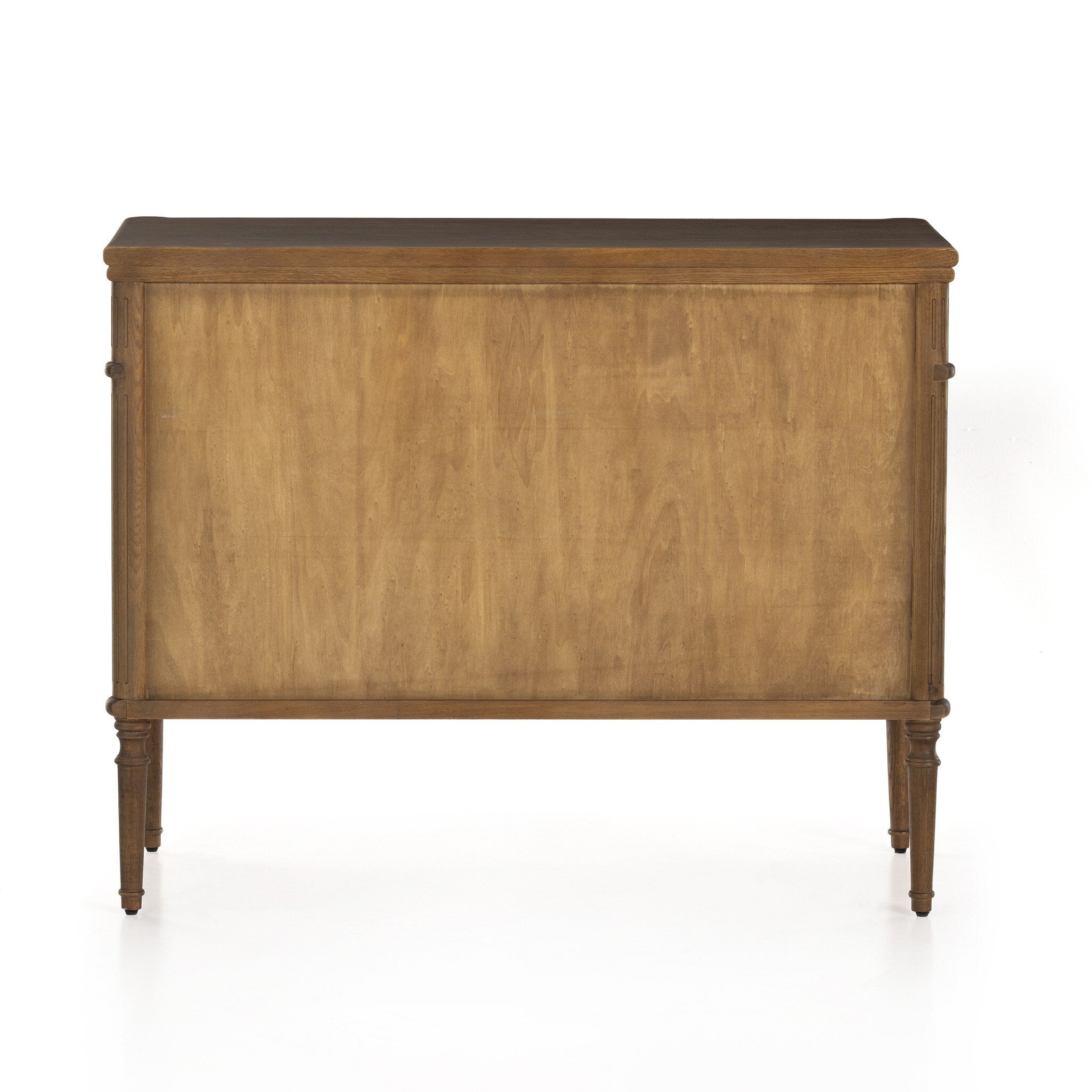 Four Hands Toulouse Chest — Toasted Oak-Toasted Oak Veneer-Aged Brass