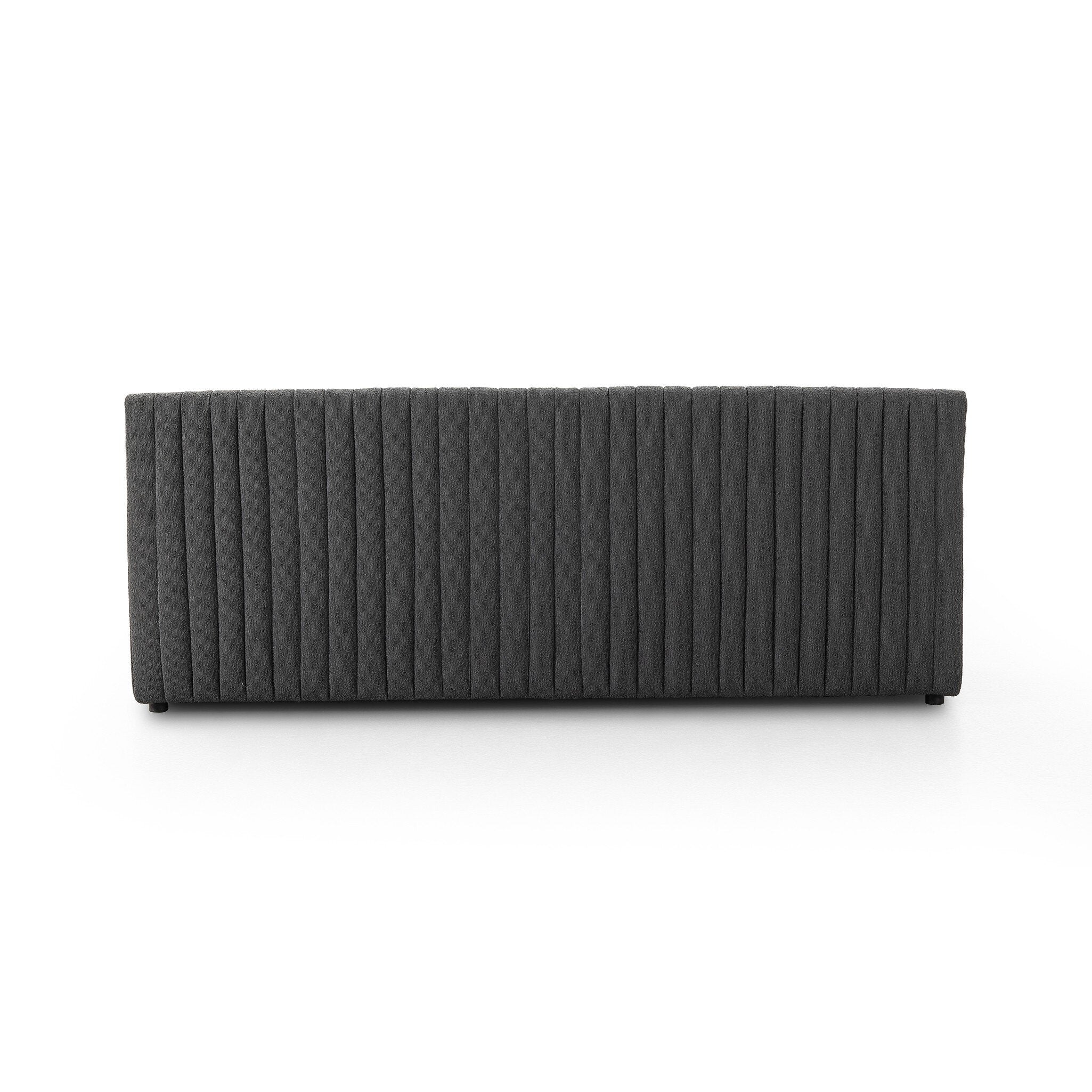 Four Hands Build Your Own: Augustine Dining Banquette — FIQA Boucle Charcoal
