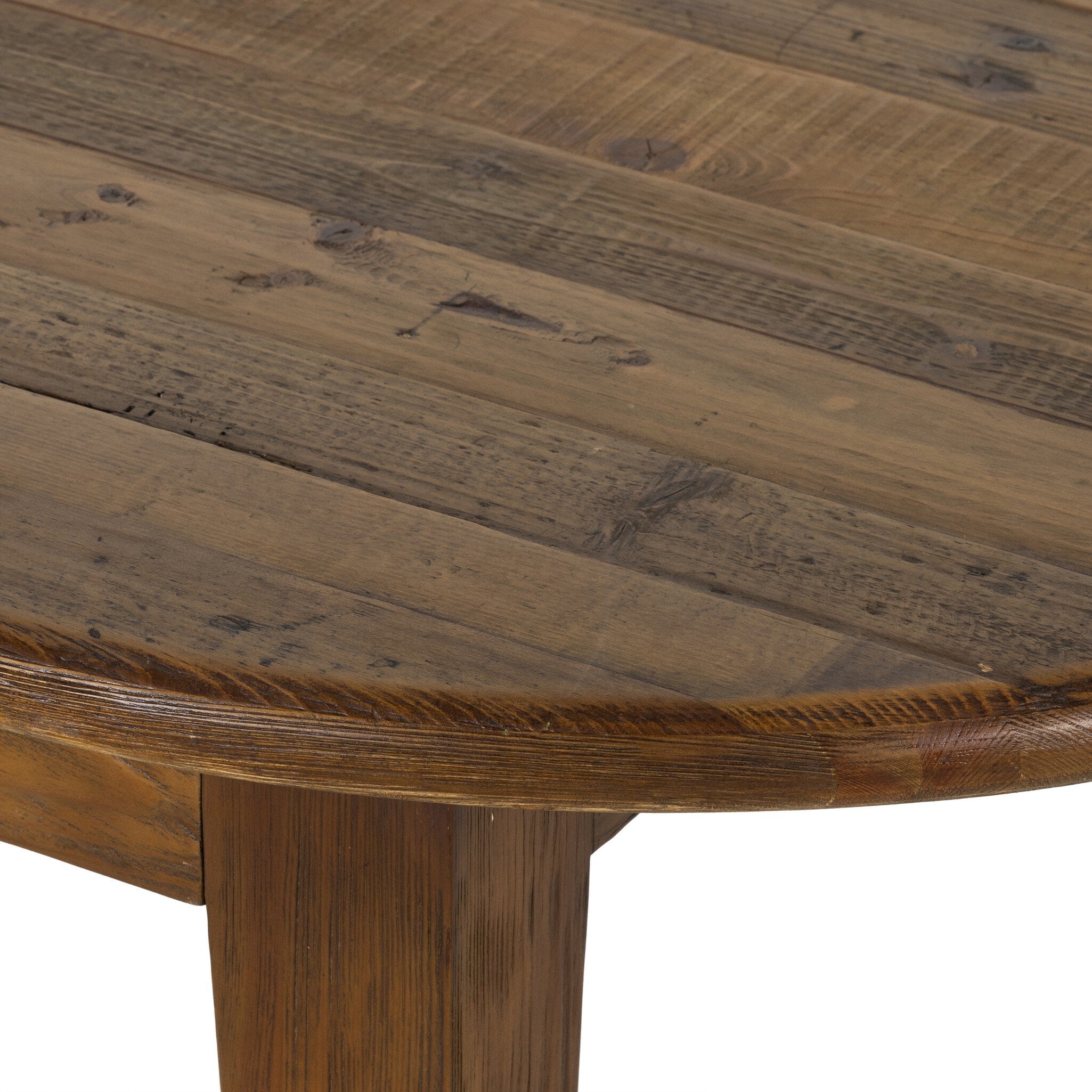 Four Hands Alfie Dining Table — Waxed Pine-Honey Pine