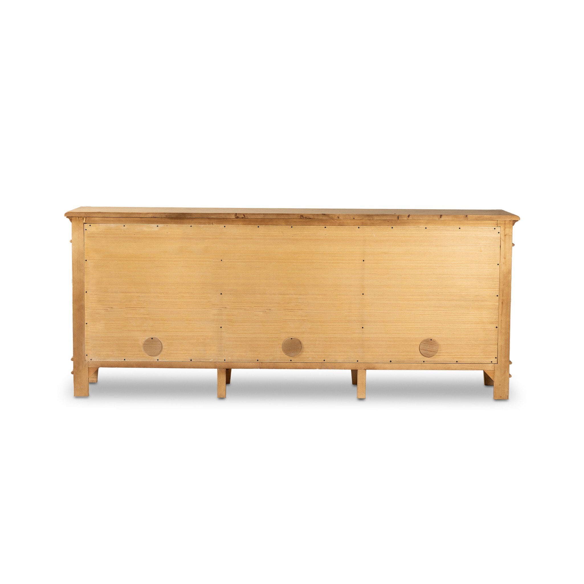Four Hands Marjorie Sideboard — Bleached Birch-Distressed Copper