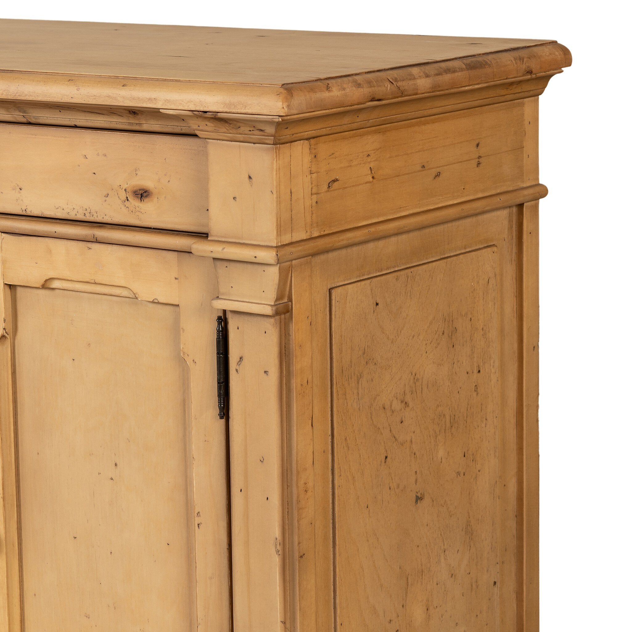 Four Hands Marjorie Sideboard — Bleached Birch-Distressed Copper
