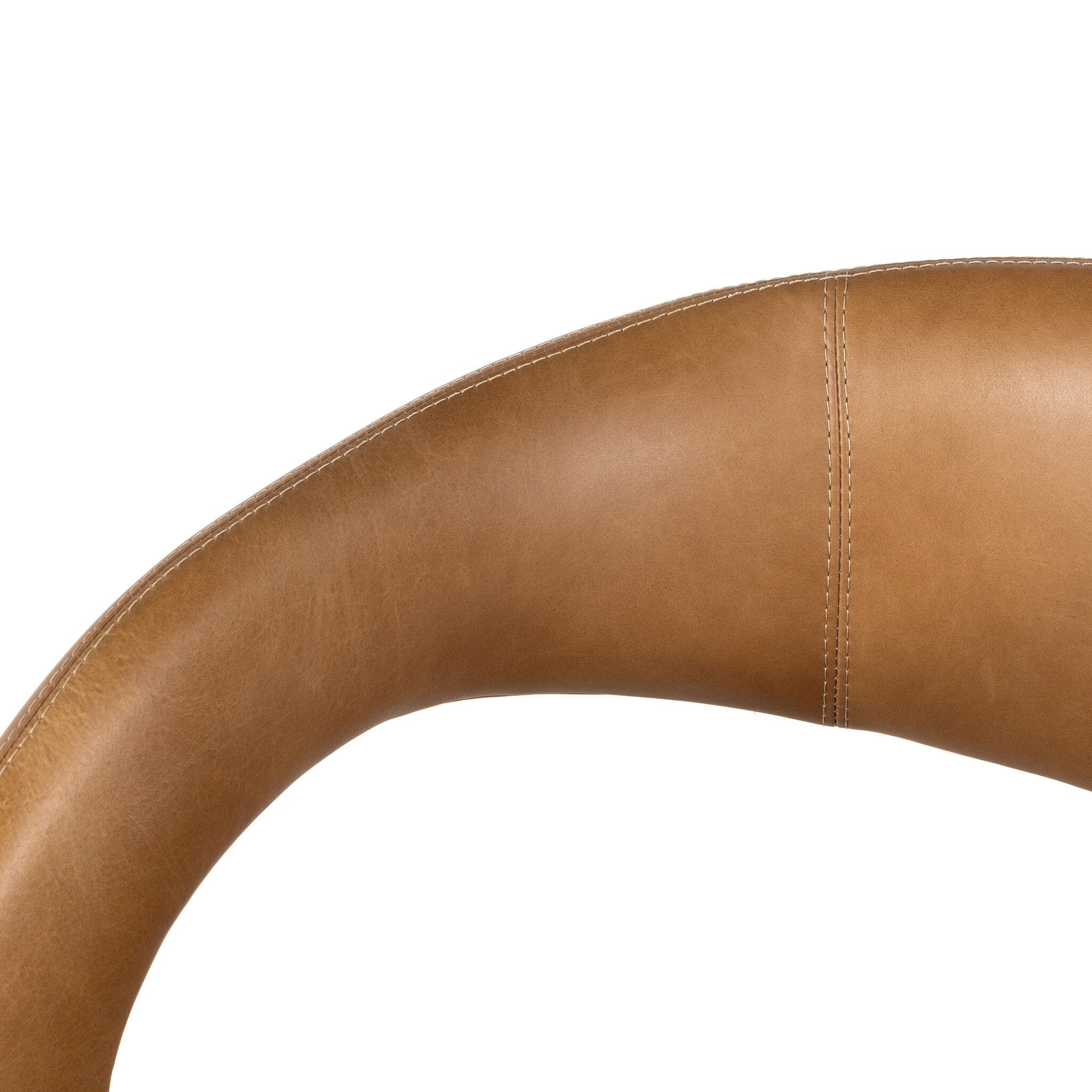 Four Hands Hawkins Bar + Counter Stool — Sonoma Butterscotch-Gunmetal-Bar