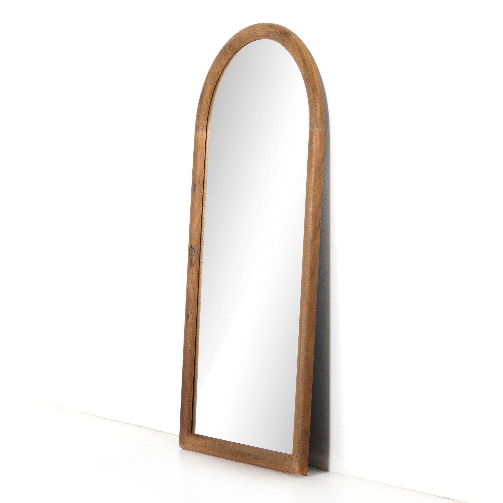 Four Hands Gulliver Floor Mirror — Smoked Acacia