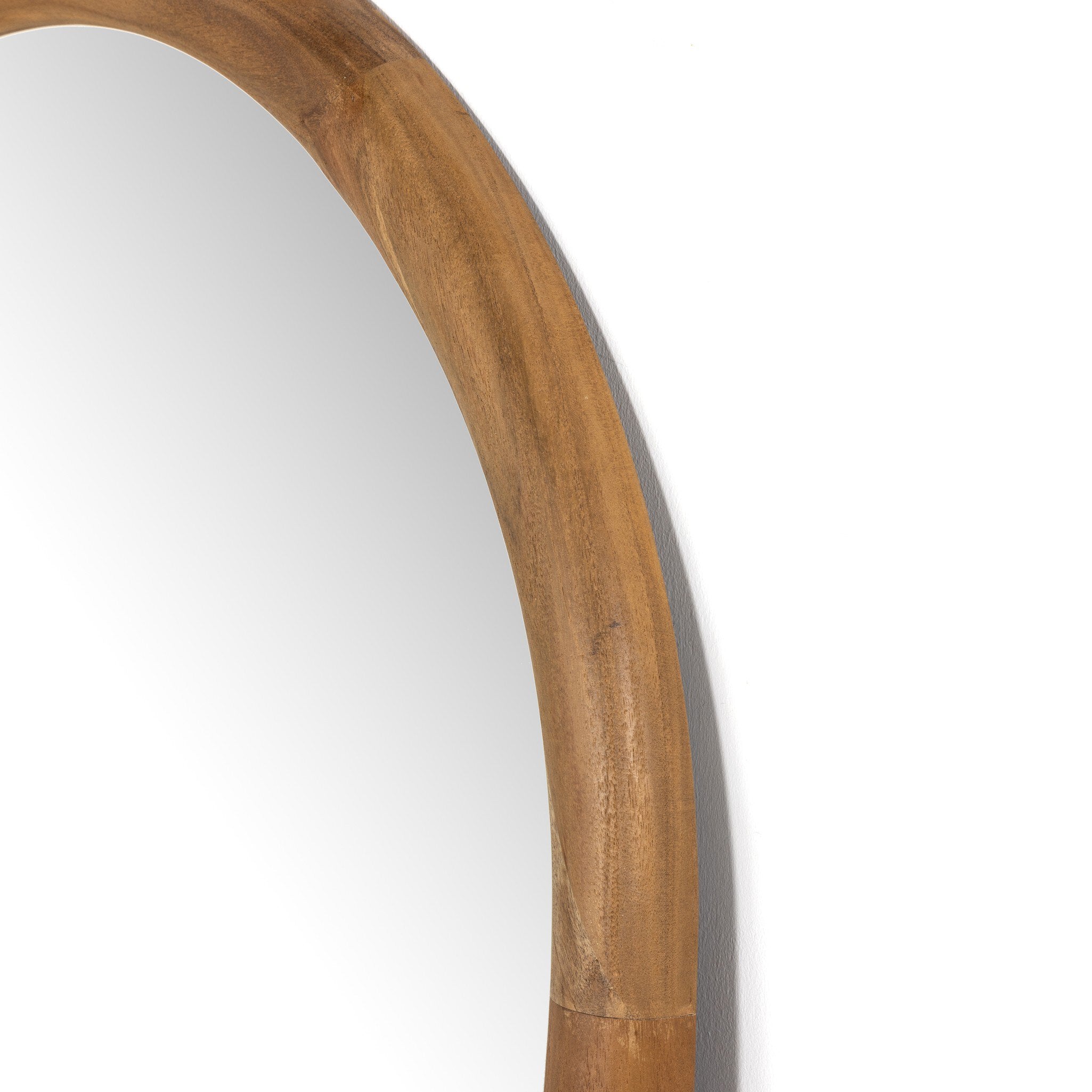Four Hands Gulliver Floor Mirror — Smoked Acacia