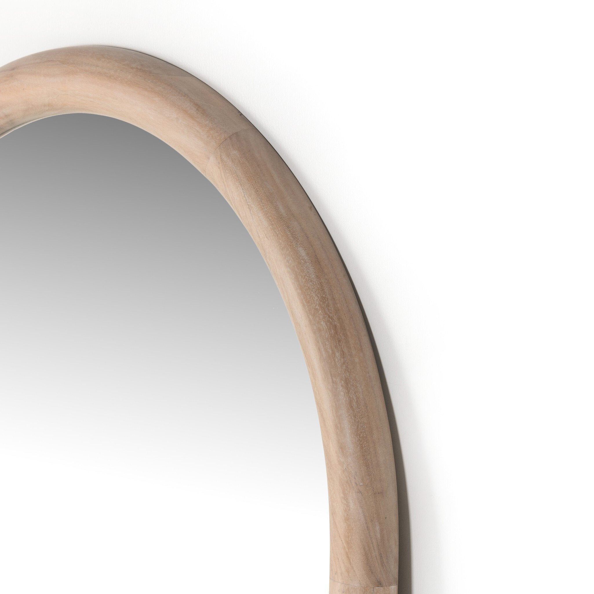 Four Hands Gulliver Floor Mirror — Whitewash Acacia