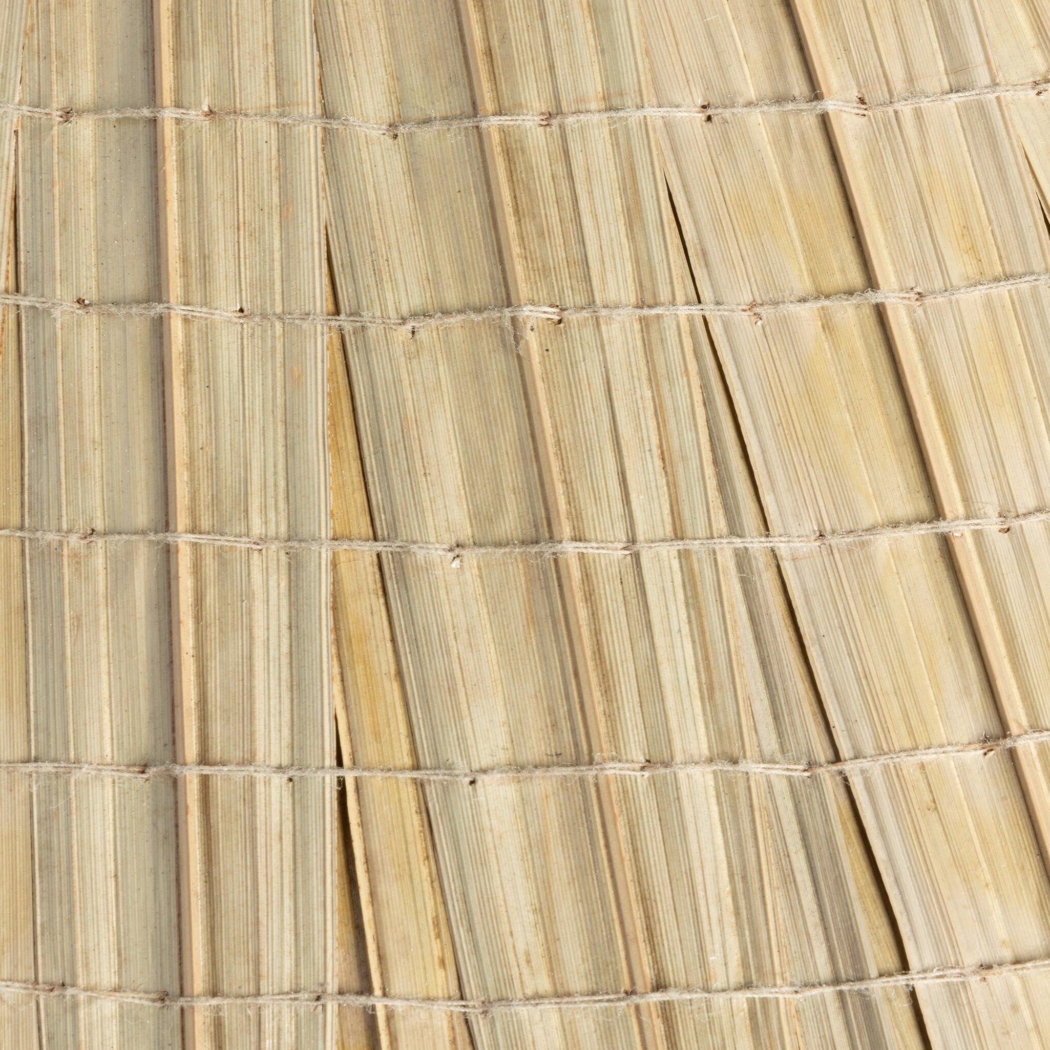 Four Hands Cobb Table Lamp — Sand Porcelain-Natural Palm