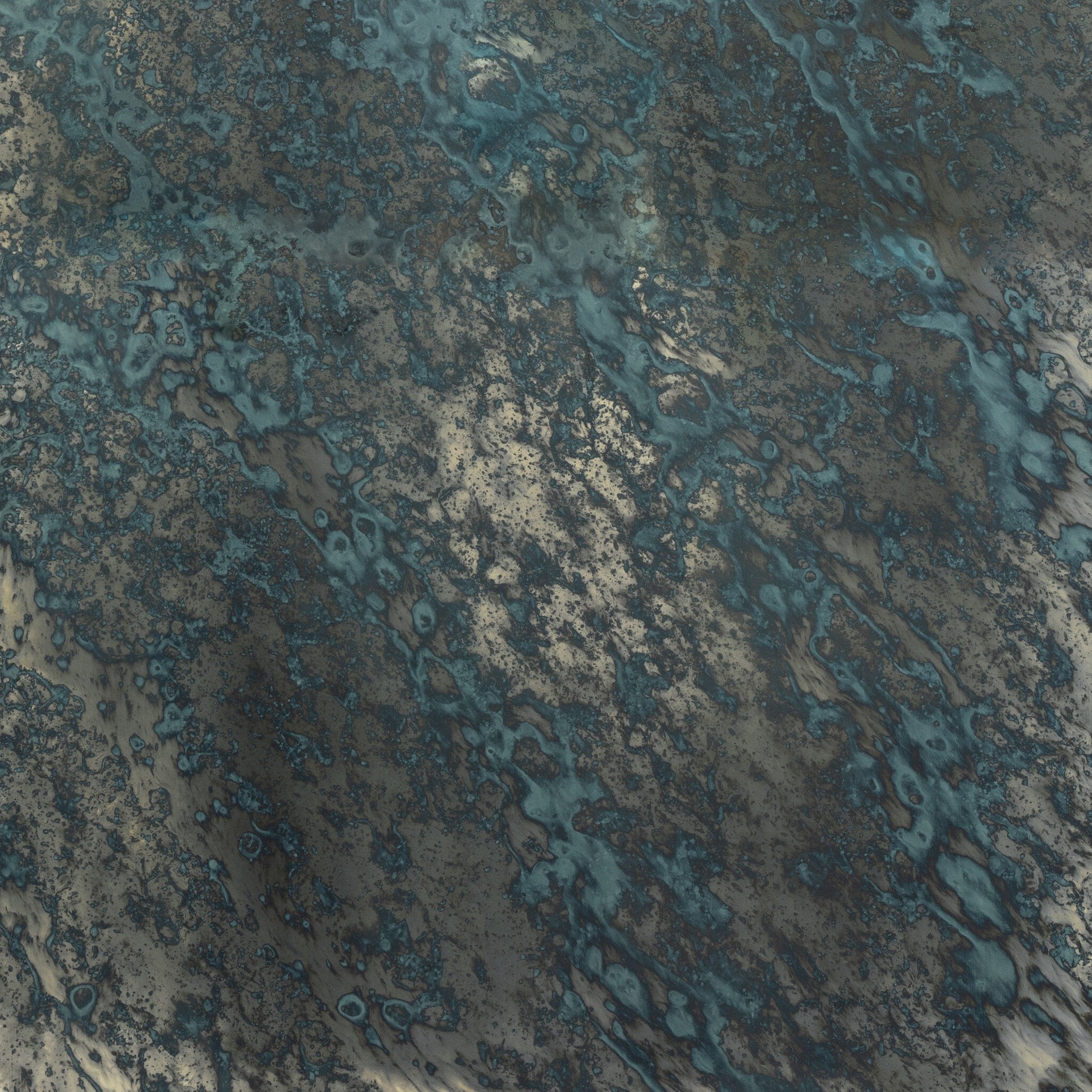 Four Hands Acid Wash Mirror — Acid Wash Mirror-Iron Matte Black
