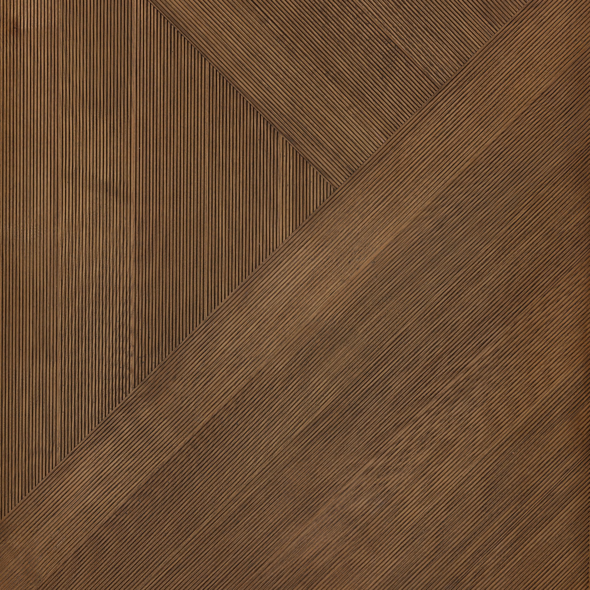 Four Hands Caspian Coffee Table — Natural Ash-Natural Ash Veneer