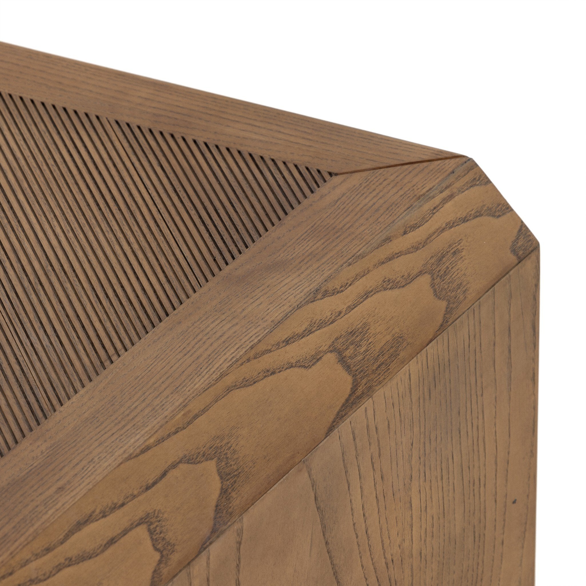 Four Hands Caspian Coffee Table — Natural Ash-Natural Ash Veneer
