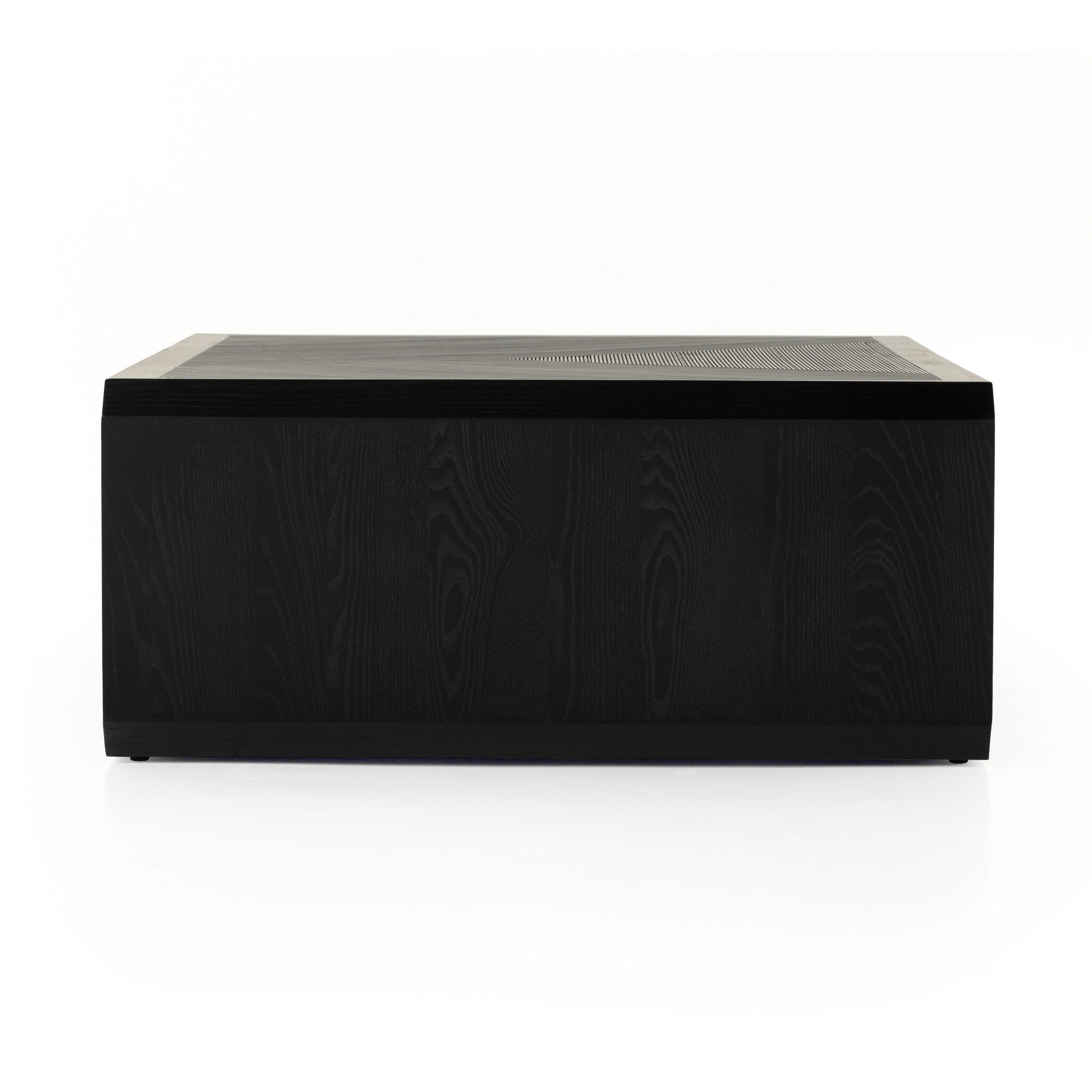 Four Hands Caspian Coffee Table — Black Ash-Black Ash Veneer