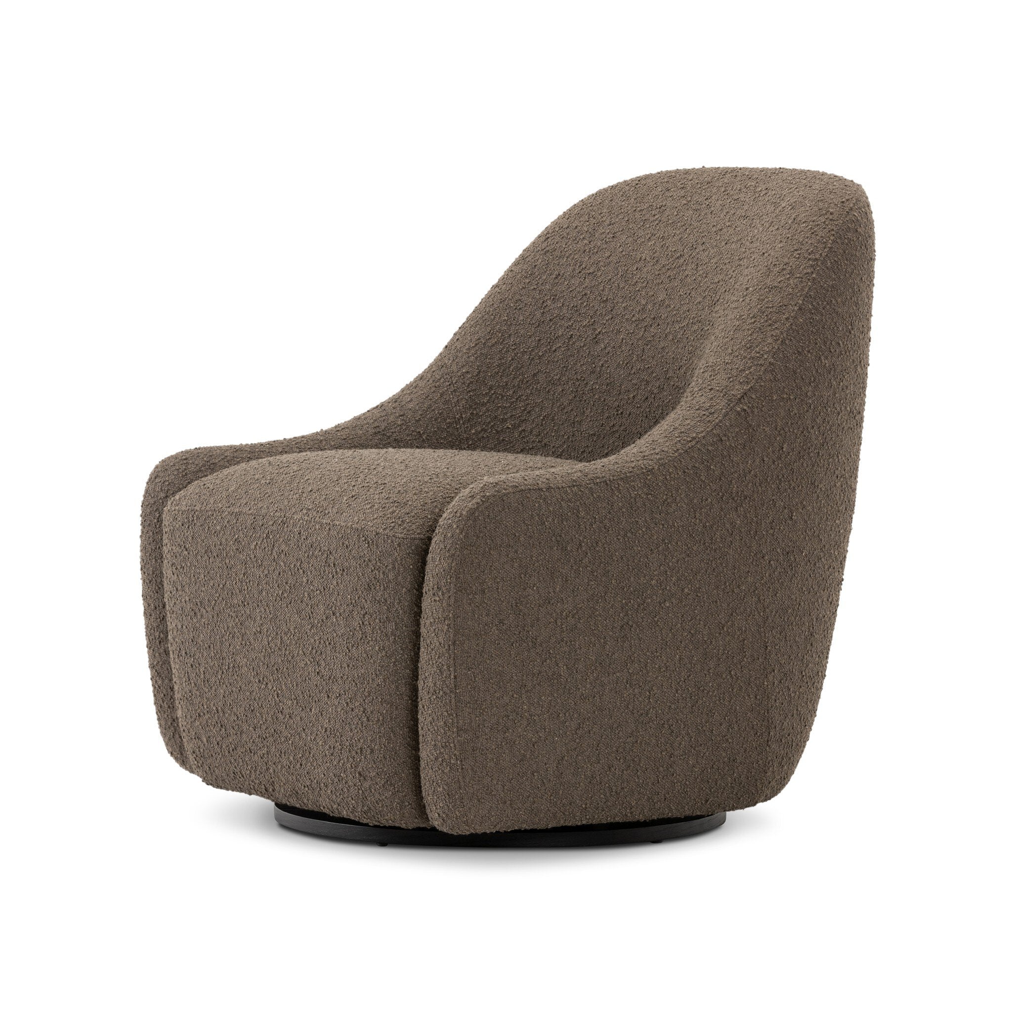 Four Hands Levi Swivel Chair — Knoll Clay