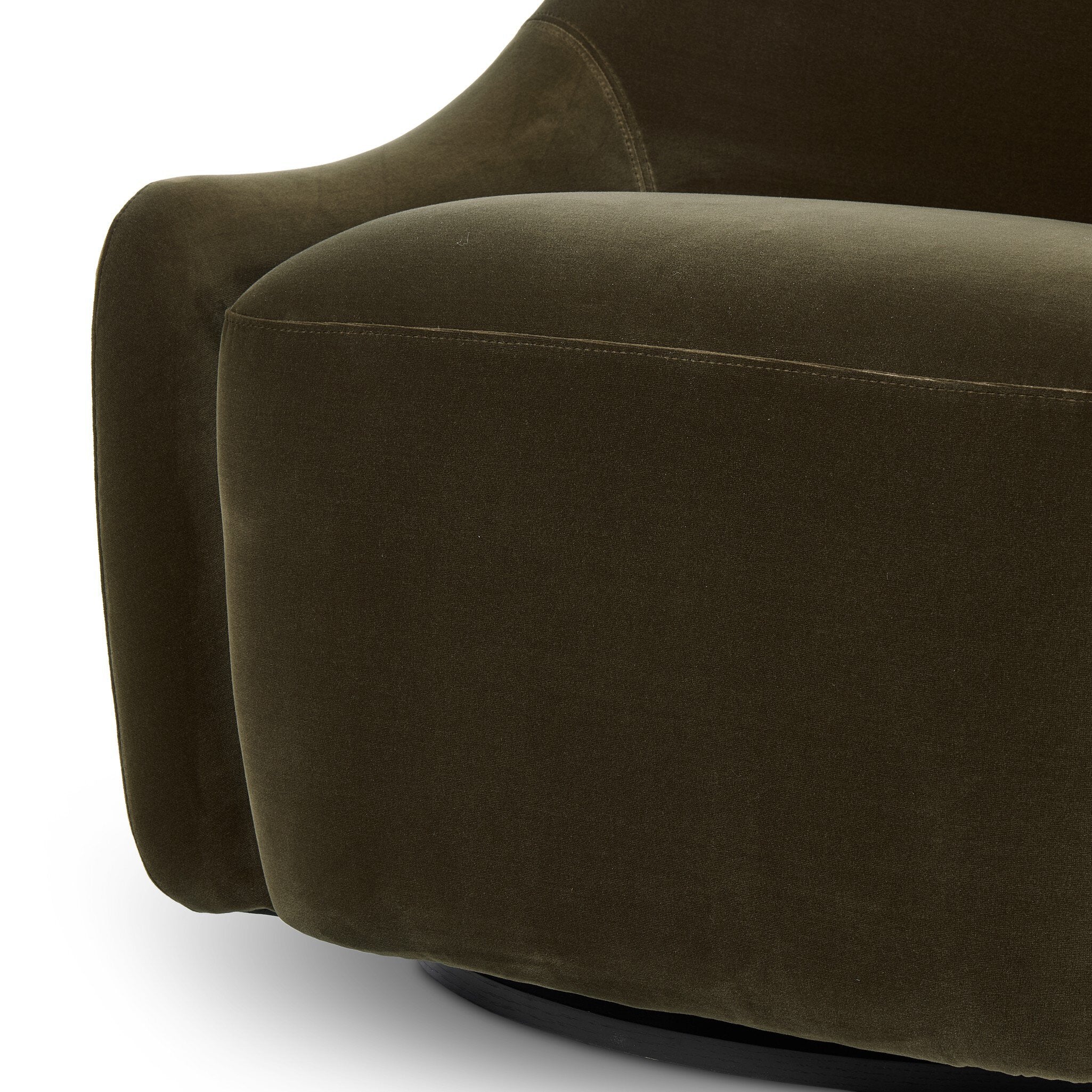 Four Hands Levi Swivel Chair — Surrey Olive