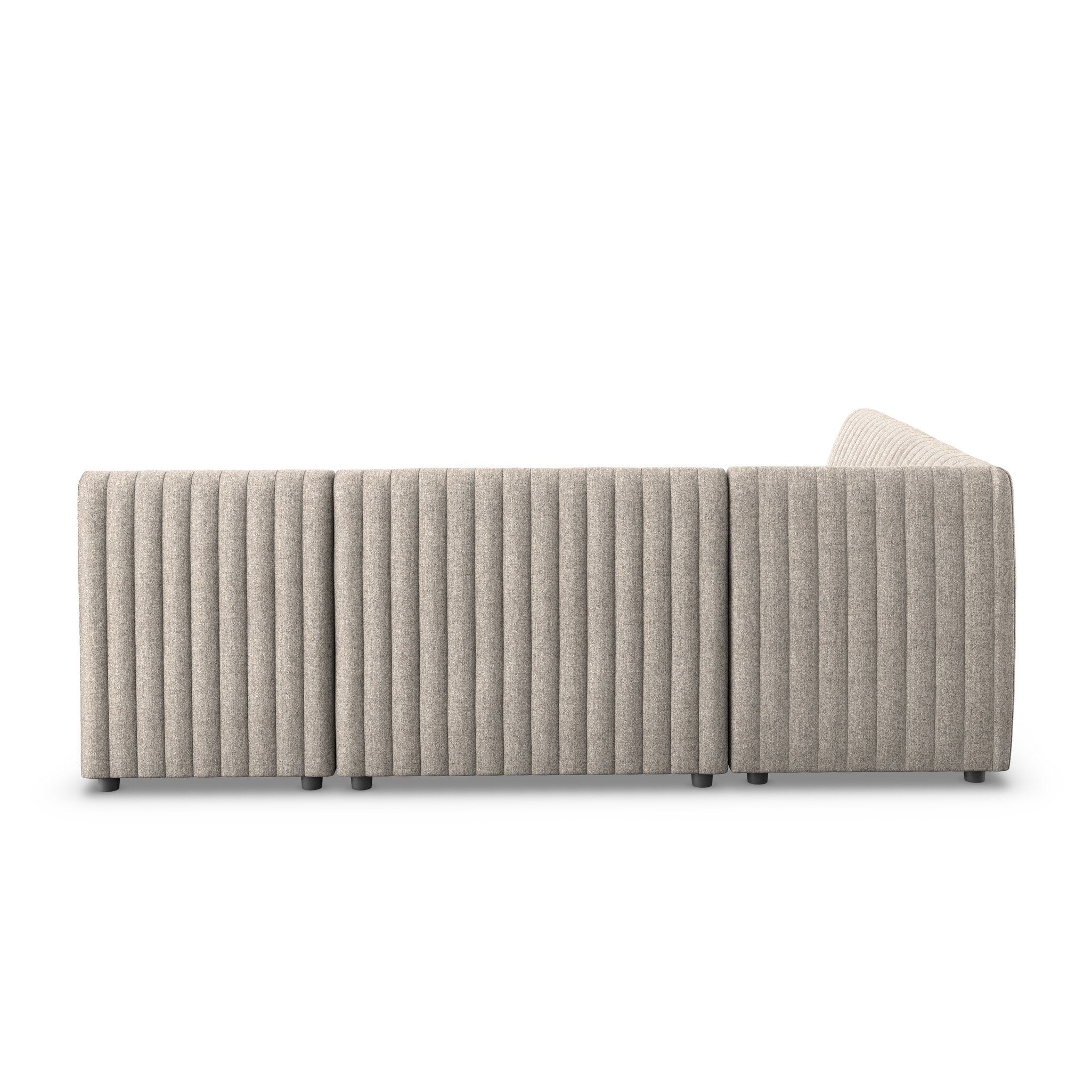 Four Hands Augustine Dining Banquette, L-Shape — Orly Natural