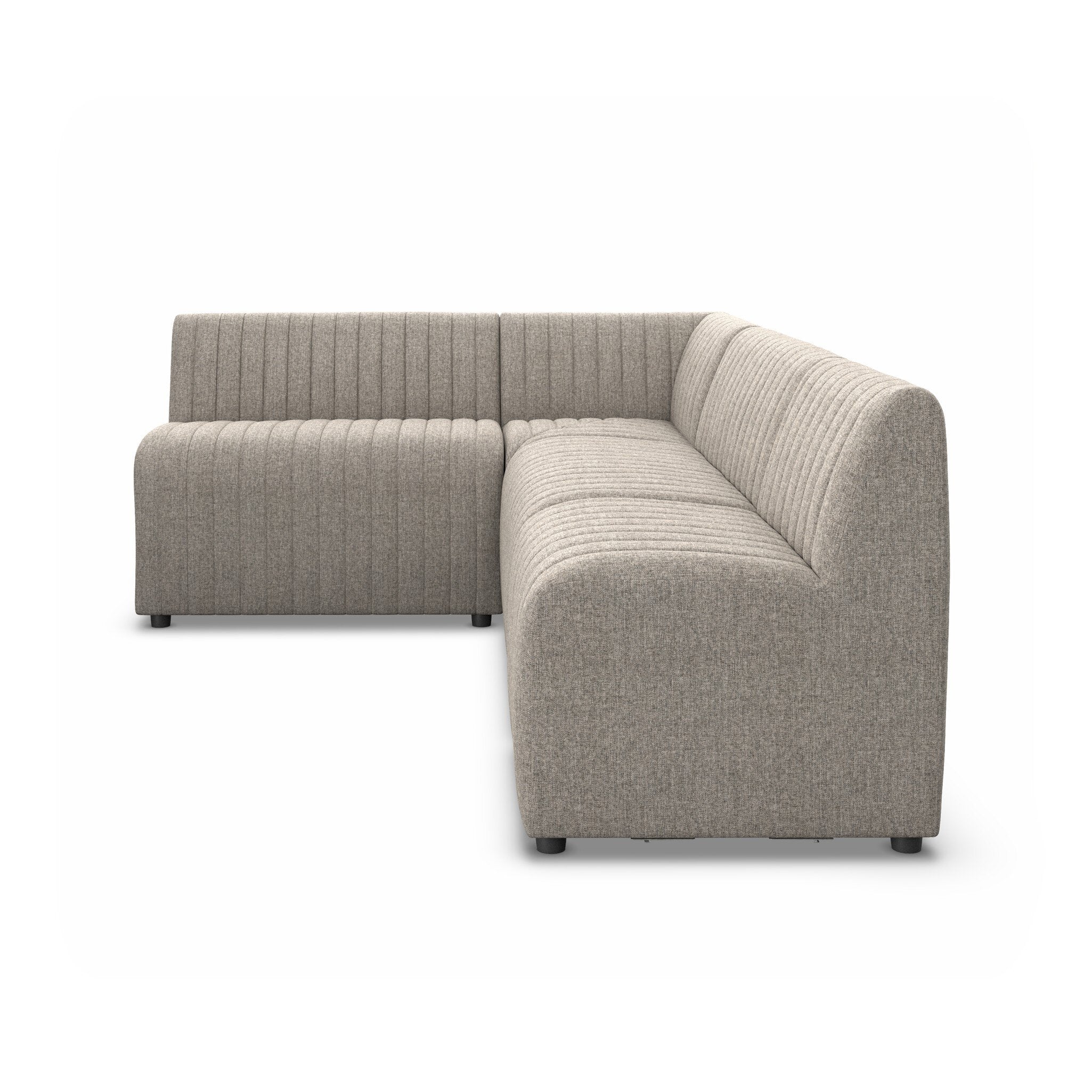 Four Hands Augustine Dining Banquette, L-Shape — Orly Natural