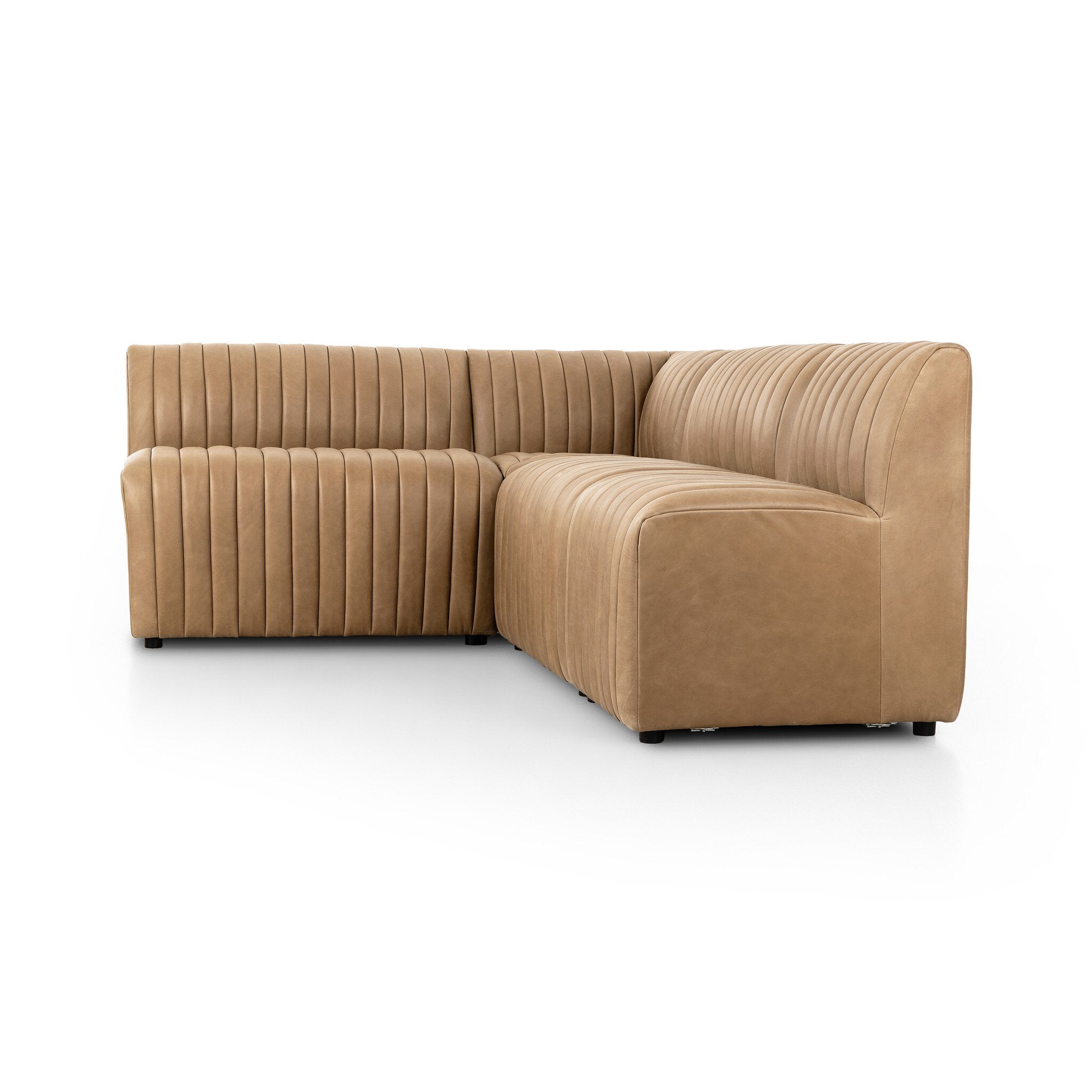 Four Hands Augustine Dining Banquette, L-Shape — Palermo Drift