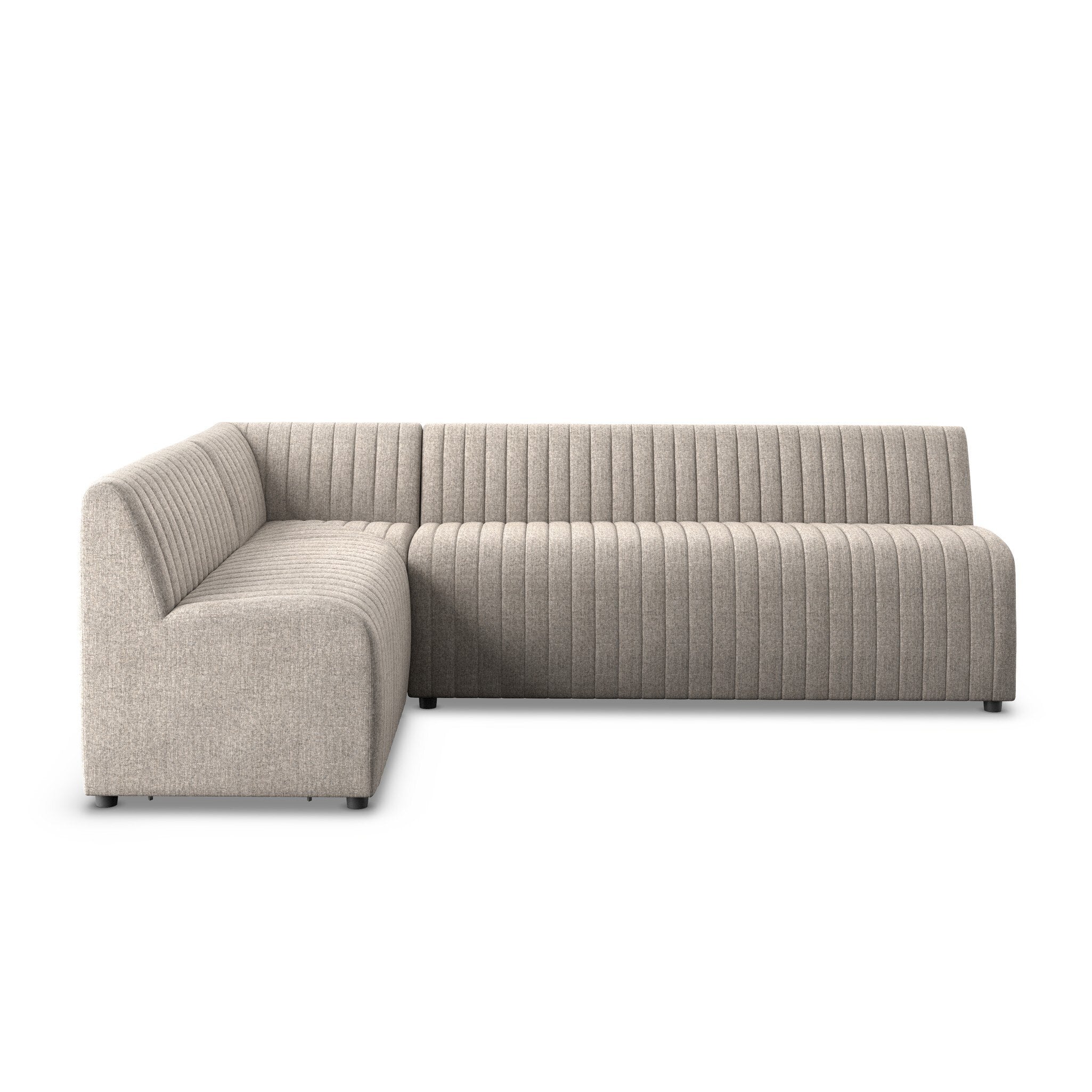 Four Hands Augustine Dining Banquette, L-Shape — Orly Natural