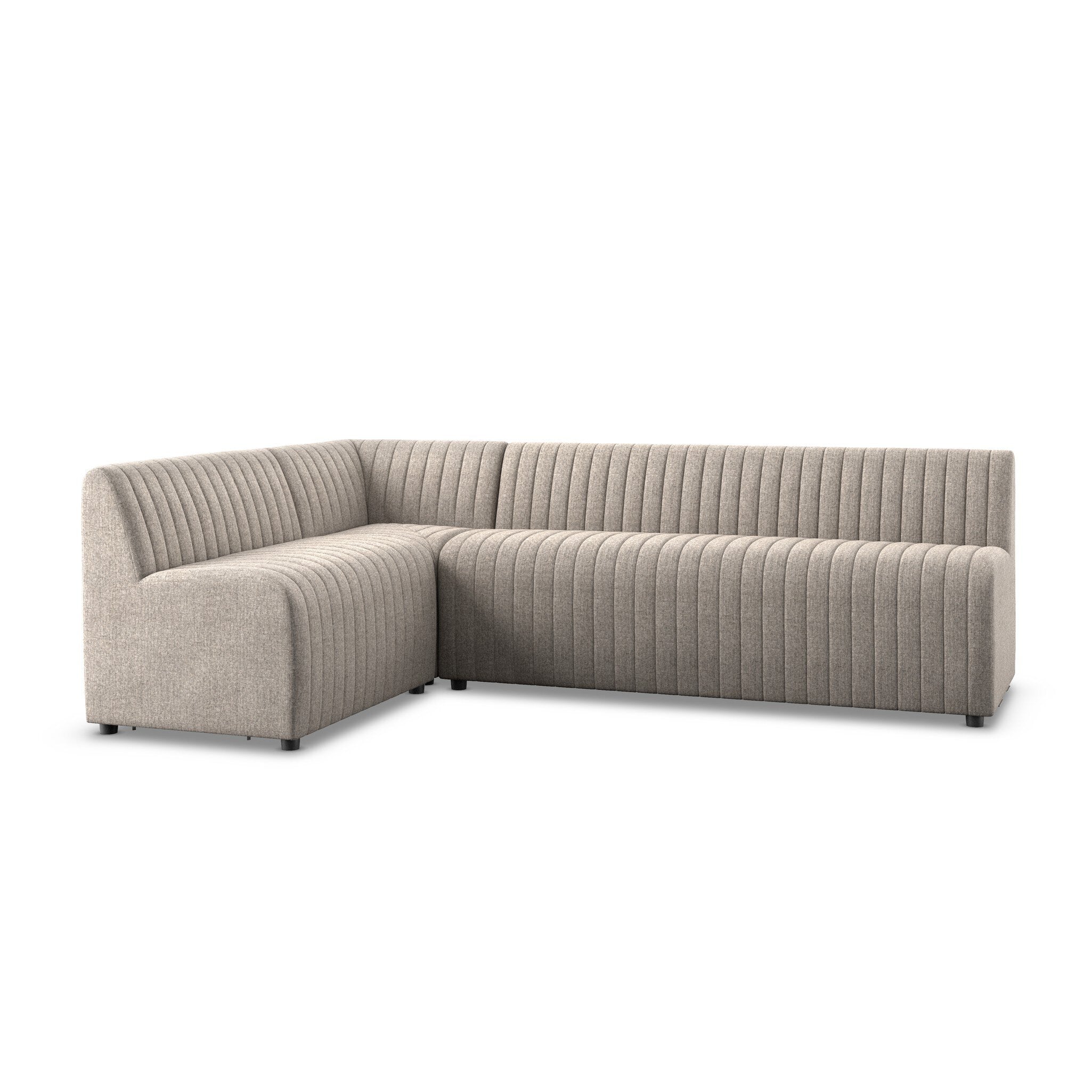 Four Hands Augustine Dining Banquette, L-Shape — Orly Natural