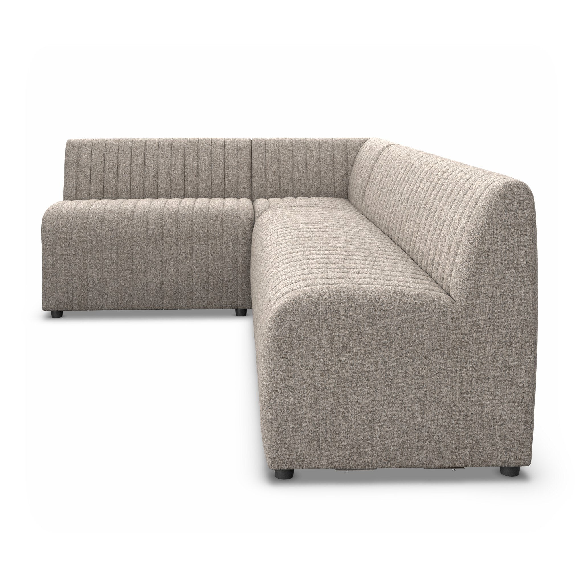 Four Hands Augustine Dining Banquette, L-Shape — Orly Natural
