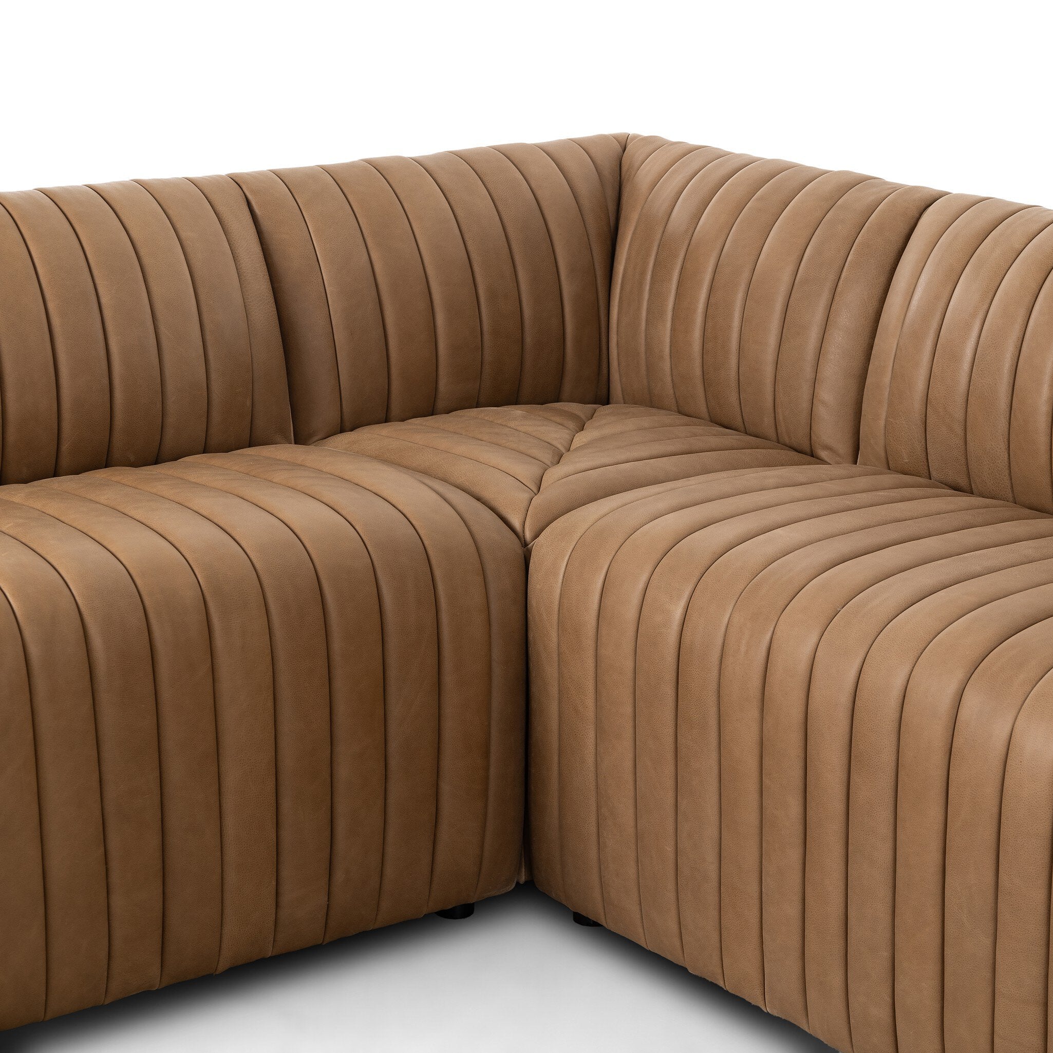 Four Hands Augustine Dining Banquette, L-Shape — Palermo Drift