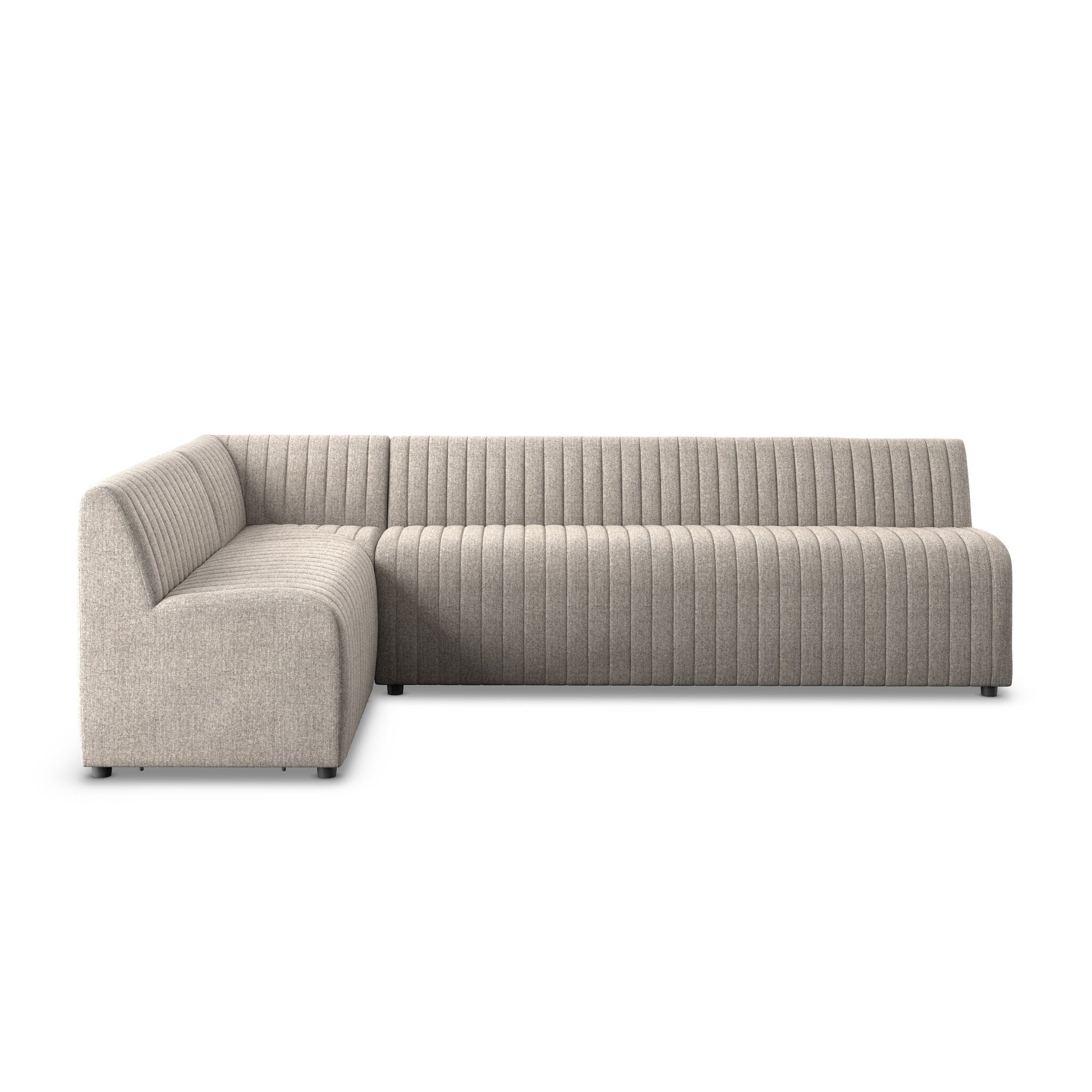 Four Hands Augustine Dining Banquette, L-Shape — Orly Natural