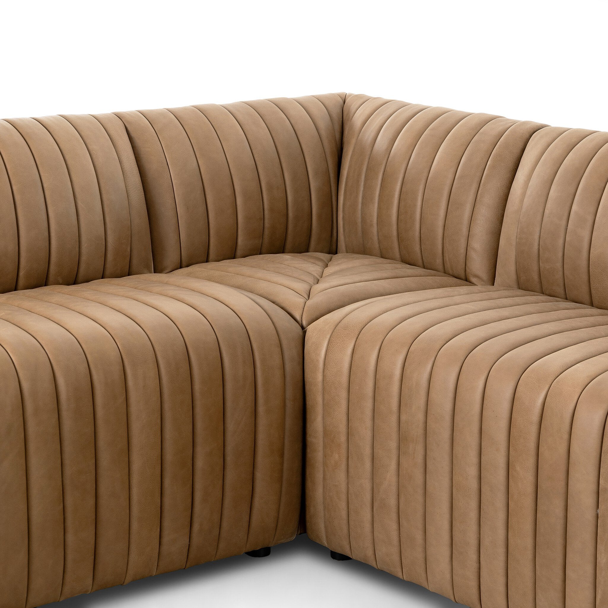 Four Hands Augustine Dining Banquette, L-Shape — Palermo Drift