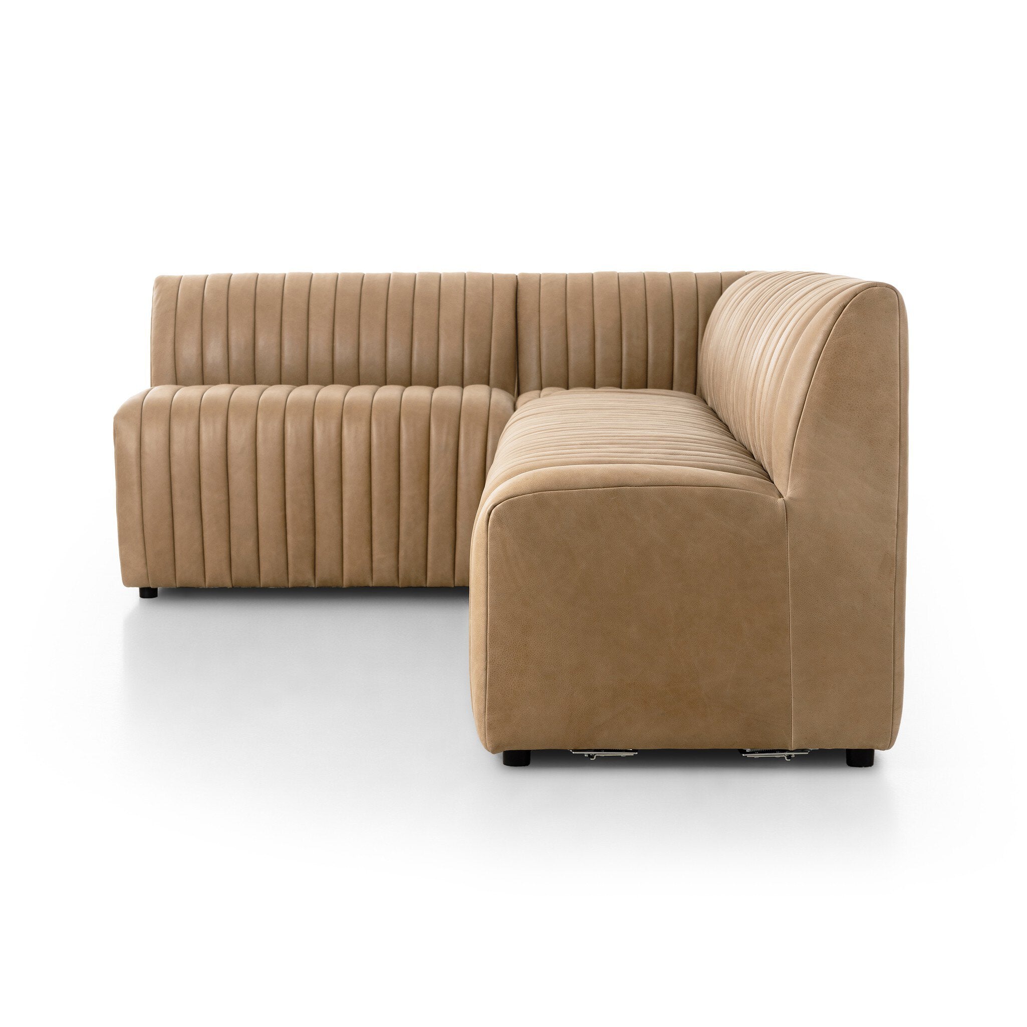Four Hands Augustine Dining Banquette, L-Shape — Palermo Drift