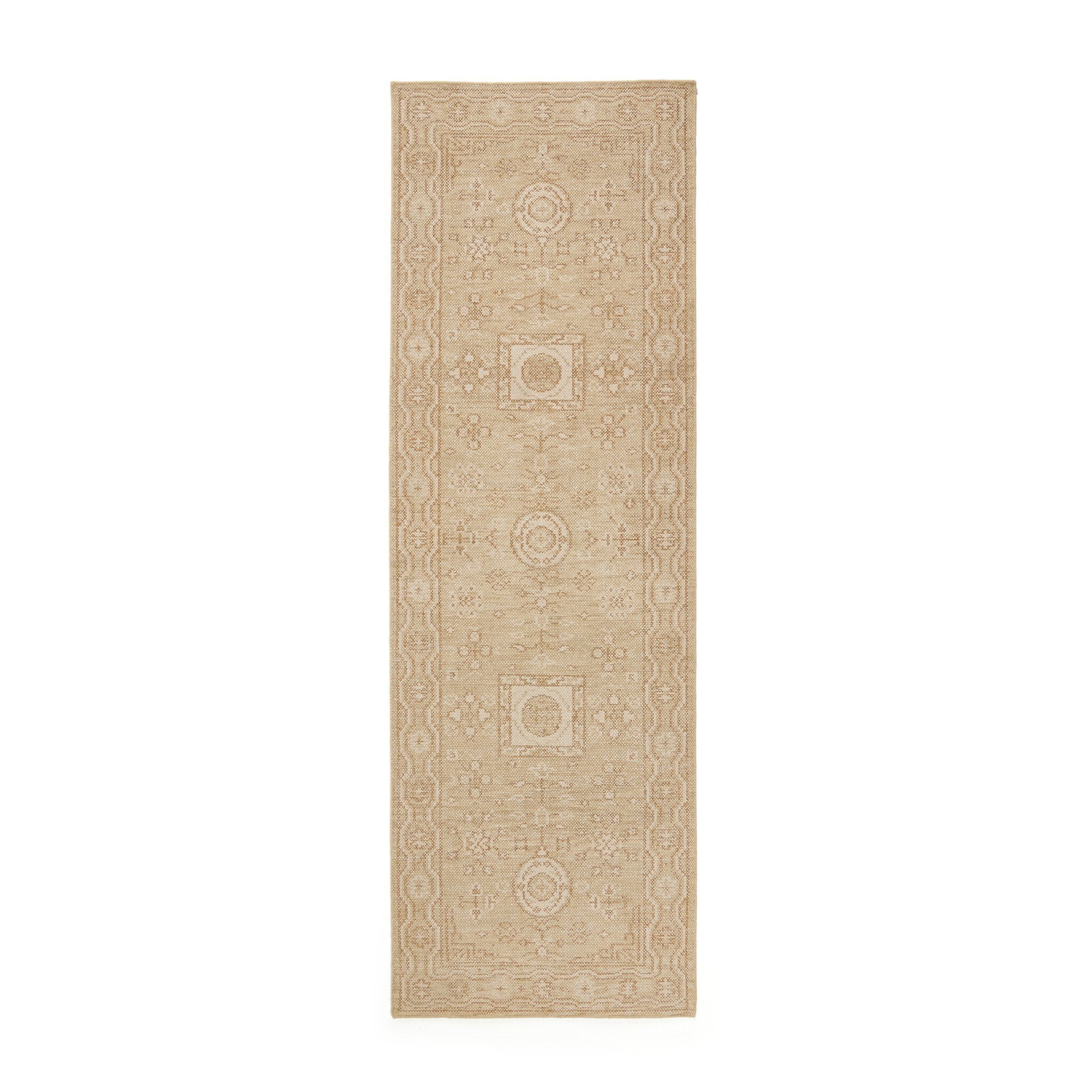 Four Hands Cortona Hand Knotted Rug — Cortona Cream-Runner-3'x9'