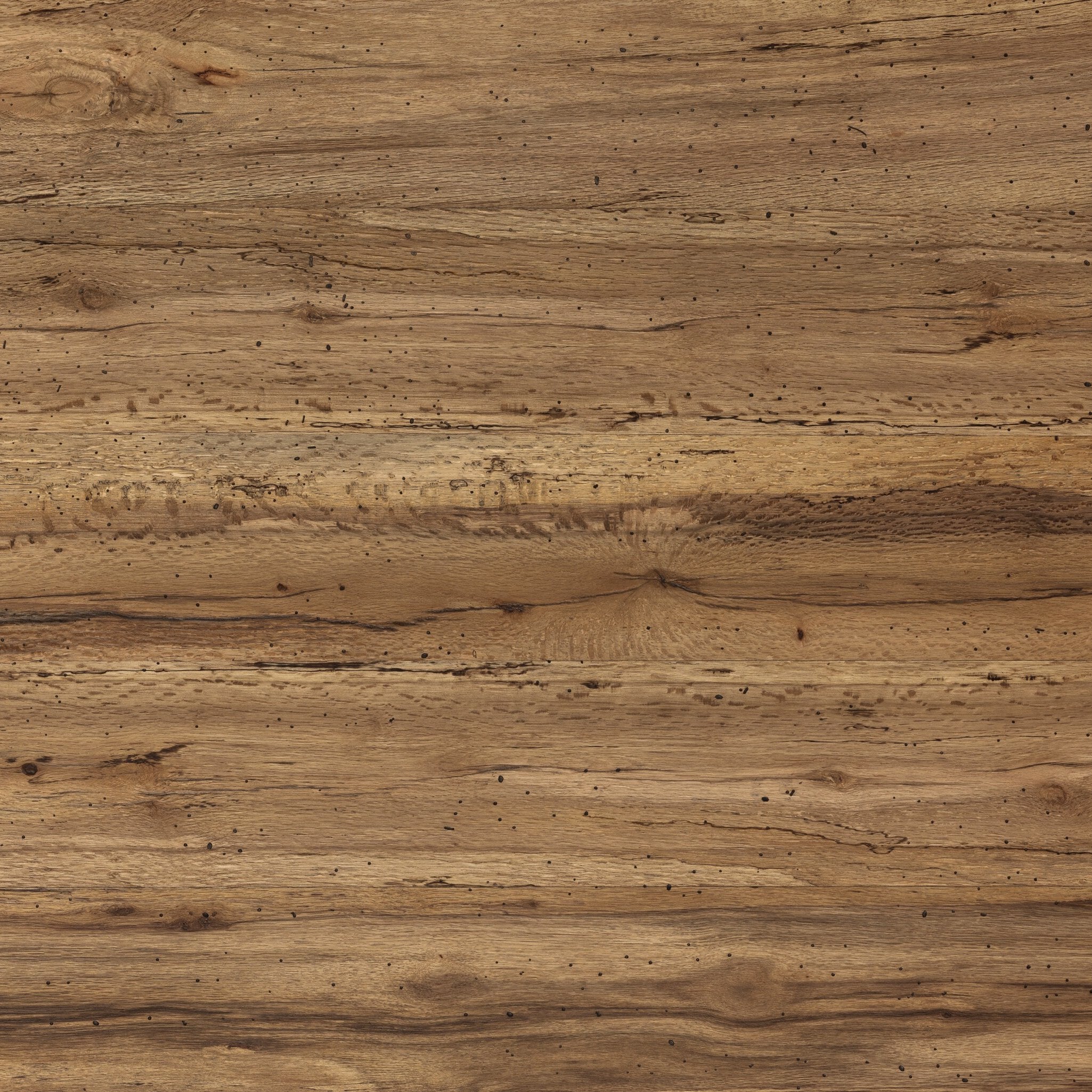 Four Hands Abaso Coffee Table — Rustic Wormwood Oak