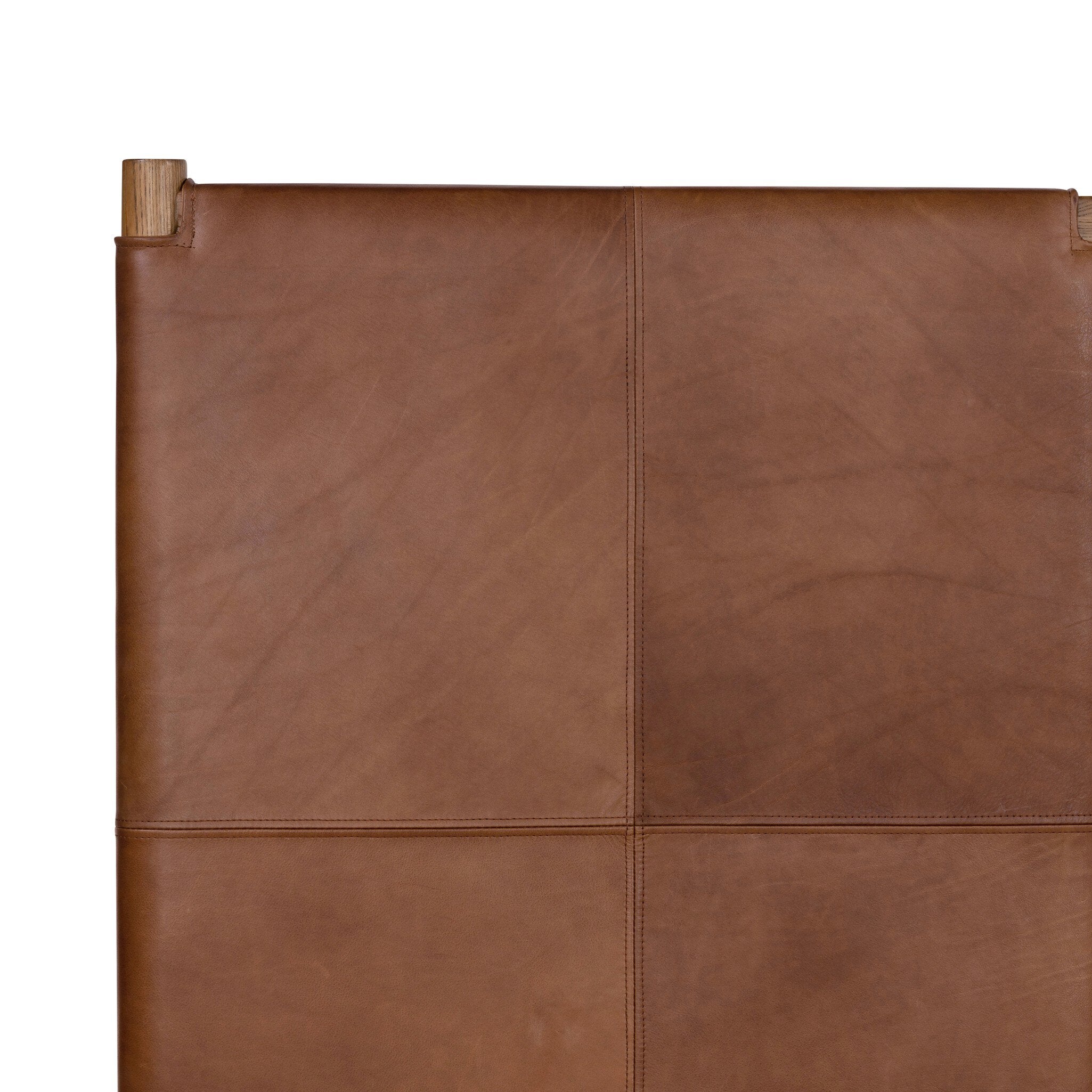 Four Hands Salado Bed — Heirloom Sienna-Natural Ash Veneer-Natural Ash Solid-Queen