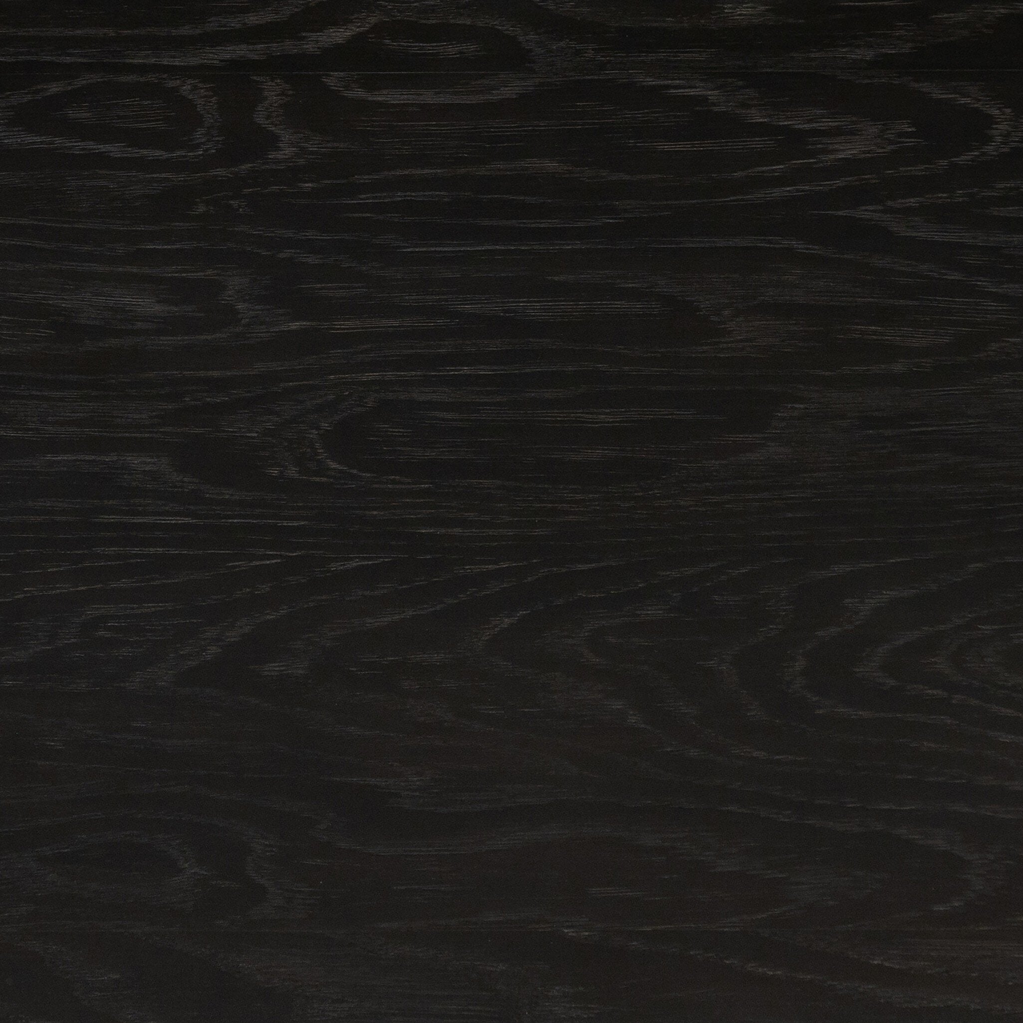 Four Hands Toulouse 6 Drawer Dresser — Distressed Black-Distressed Black Oak-Aged Brass