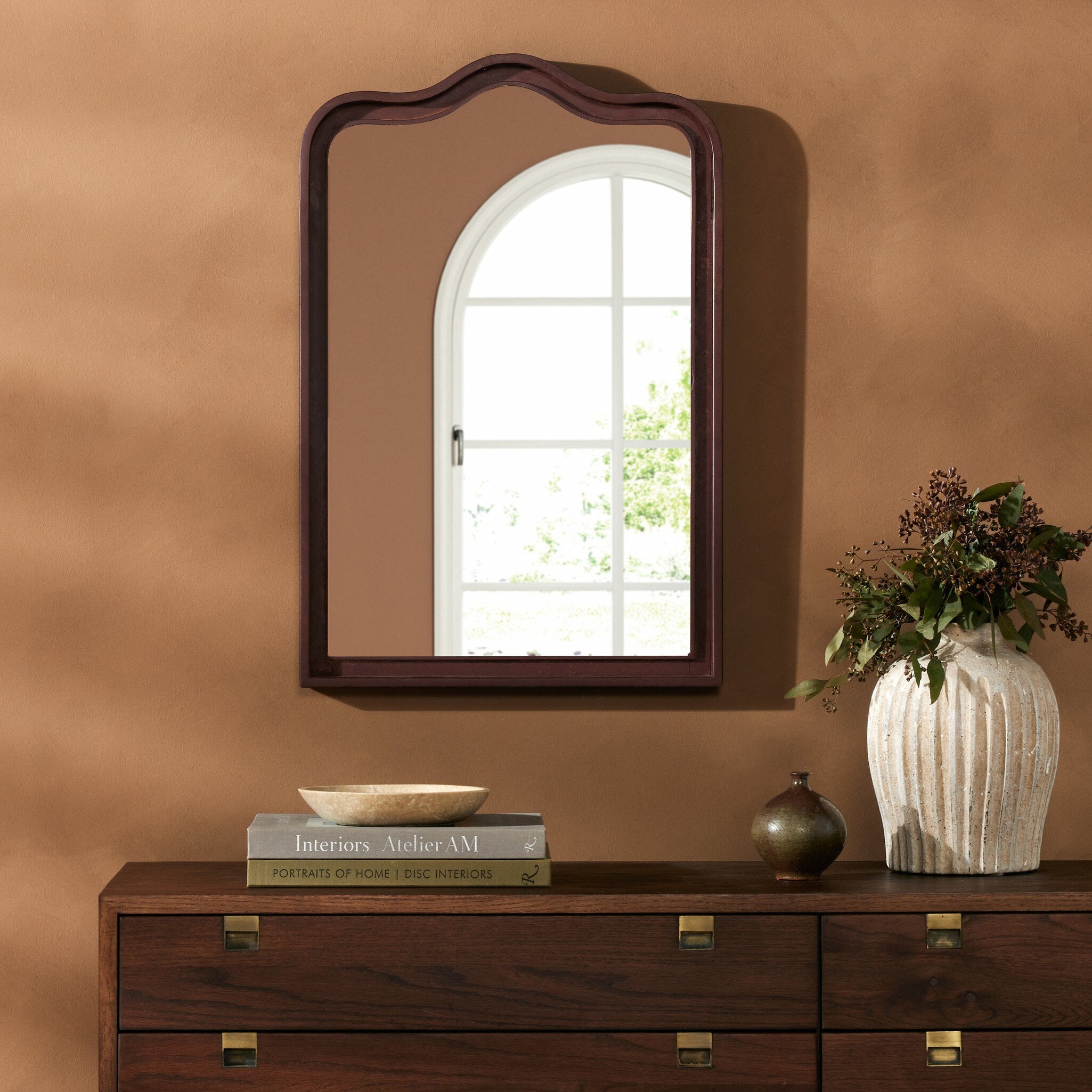 Four Hands Effie Mirror — Rustic Iron-Mirror