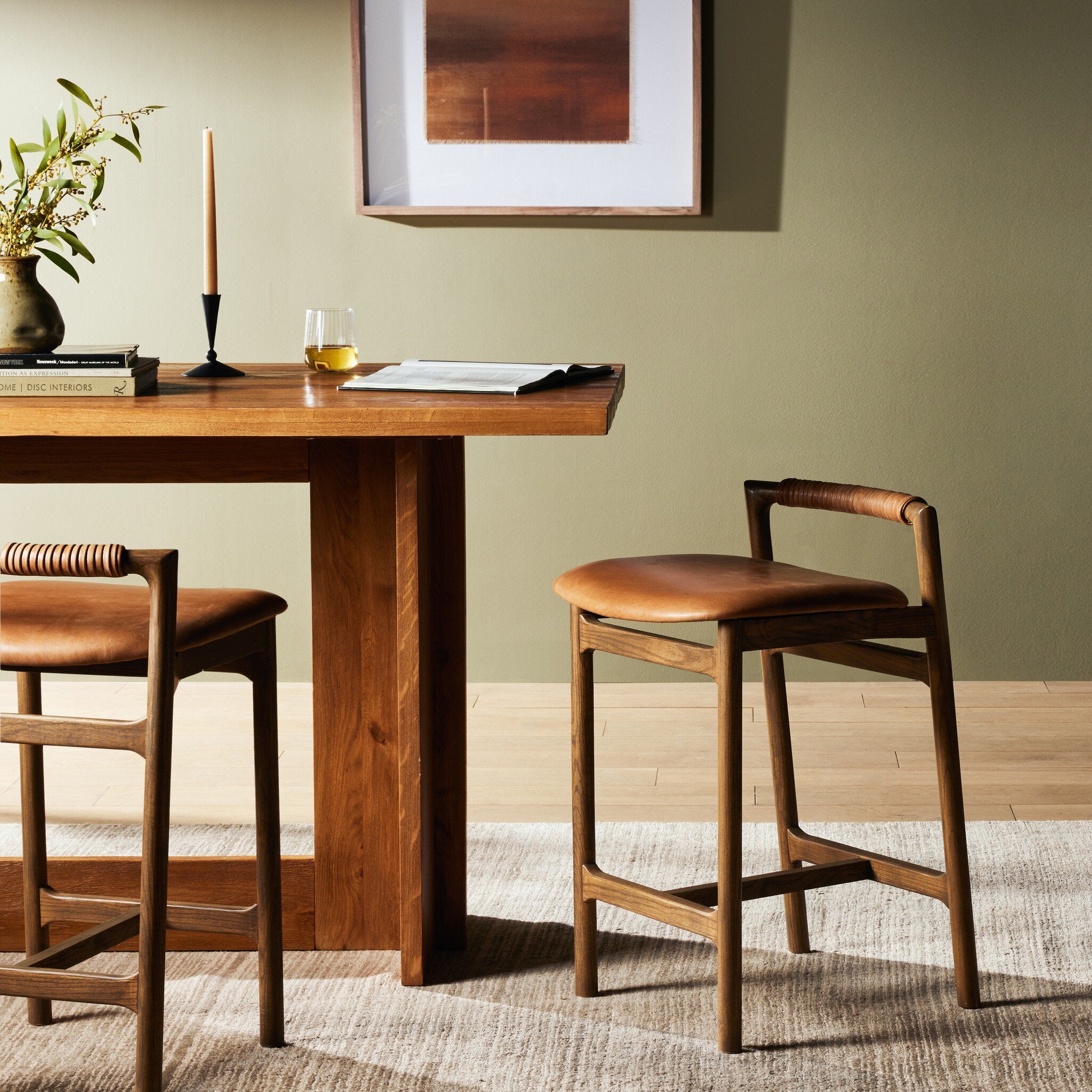 Four Hands Baden Bar + Counter Stool — Haven Tobacco-Lamont Nettlewood-Bar