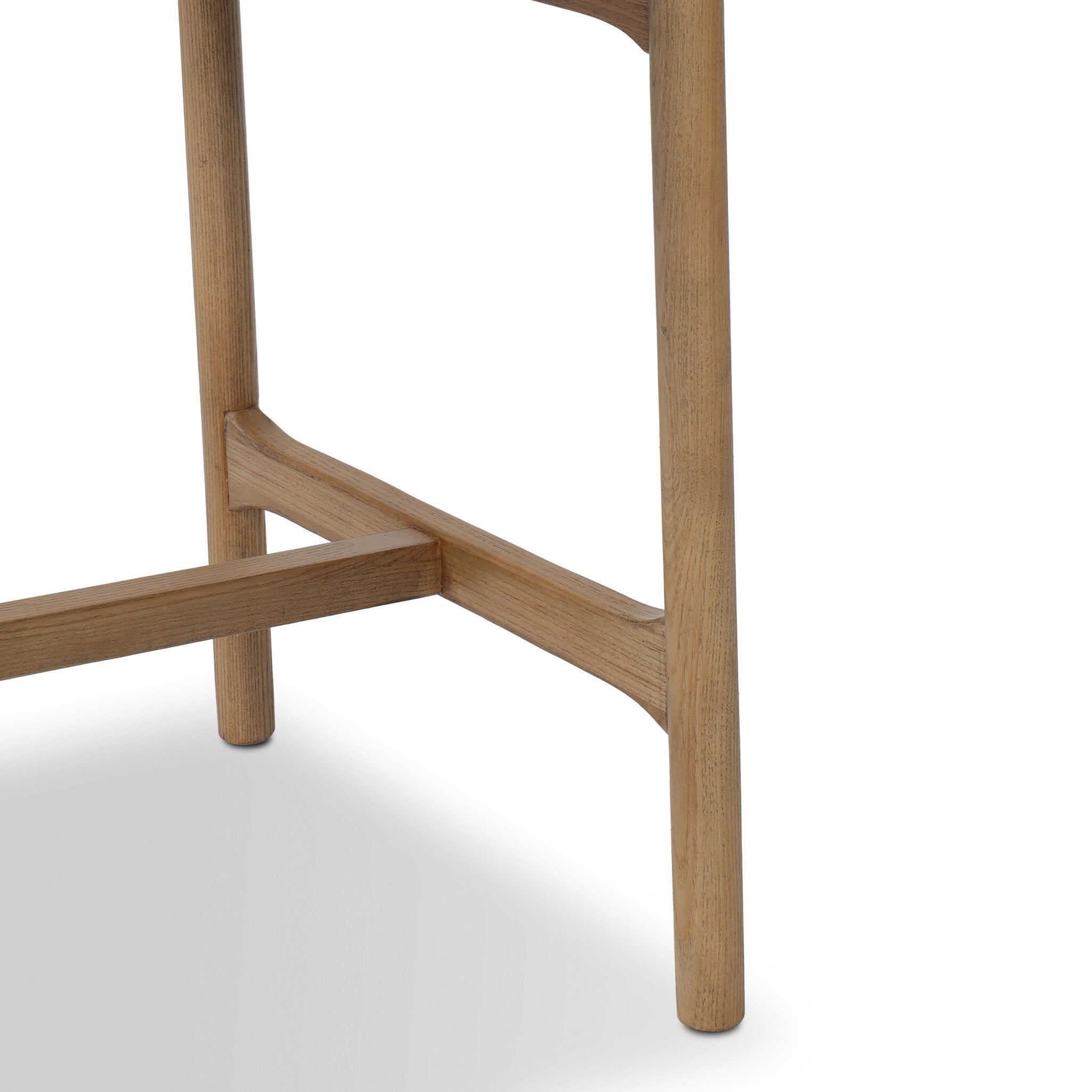 Four Hands Baden Bar + Counter Stool — Toasted Ash-Natural Paper Cord-Antwerp Cafe-Counter