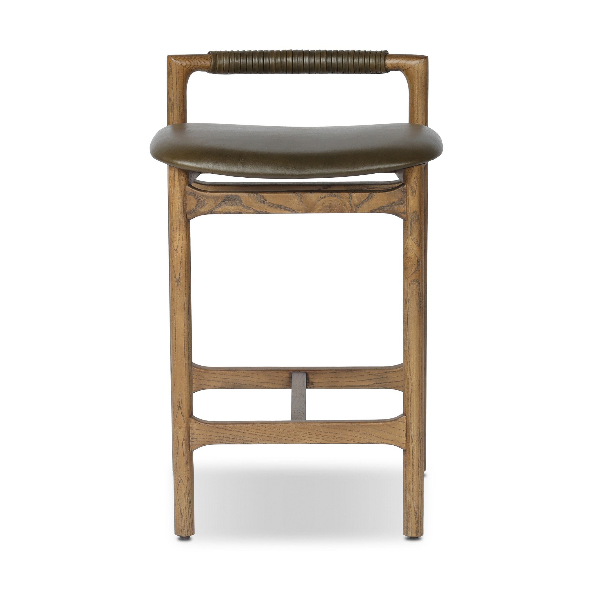 Four Hands Baden Bar + Counter Stool — Dulane Moss-Toasted Nettlewood-Counter