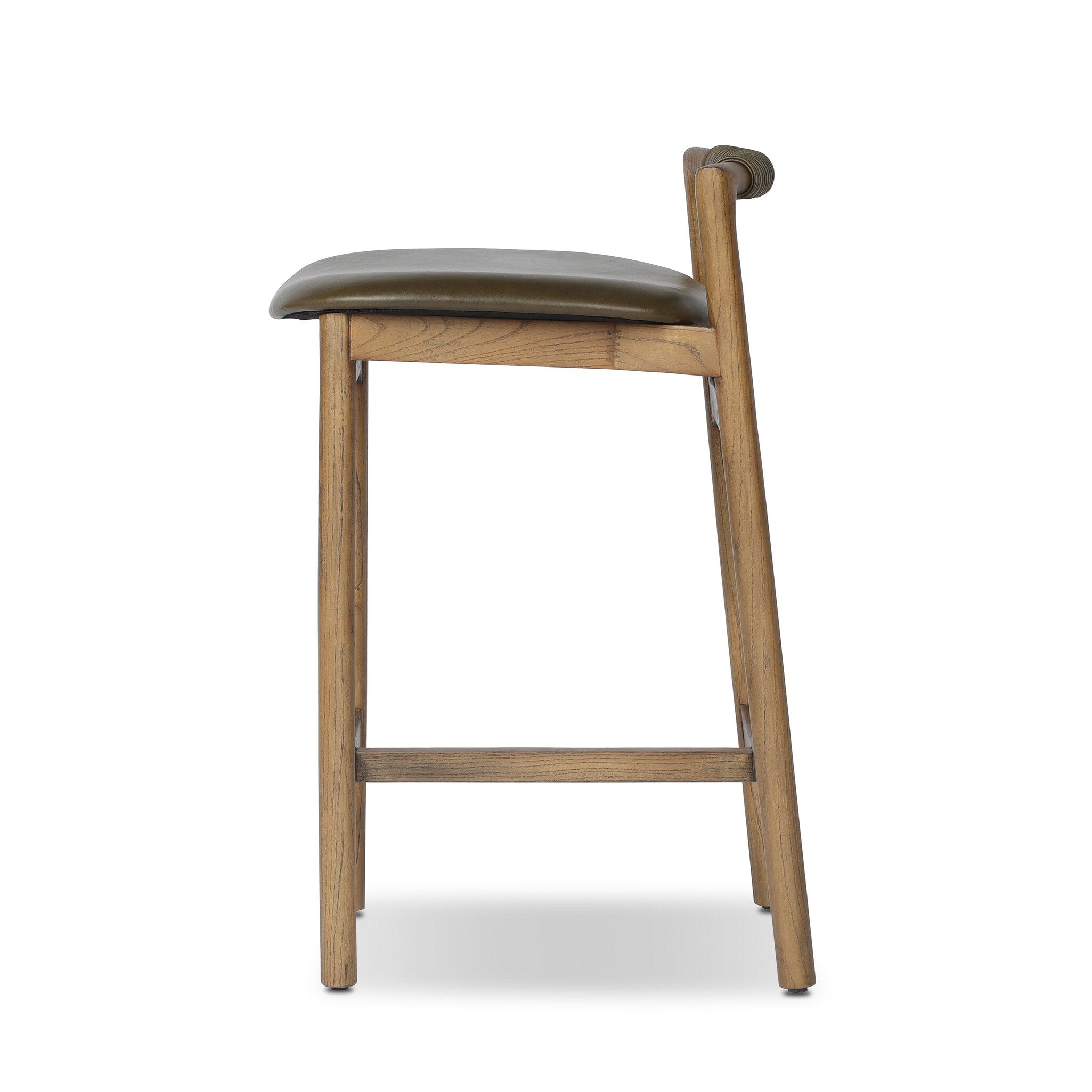 Four Hands Baden Bar + Counter Stool — Dulane Moss-Toasted Nettlewood-Counter