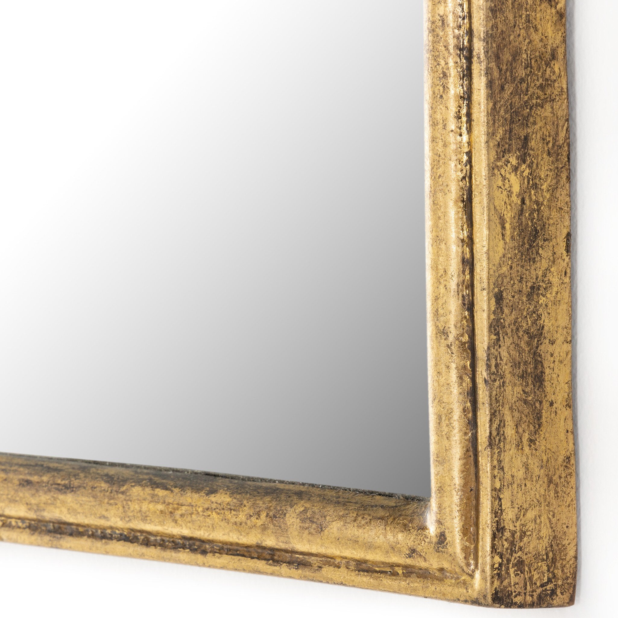 Four Hands Loire Mirror — Antiqued Gold Leaf