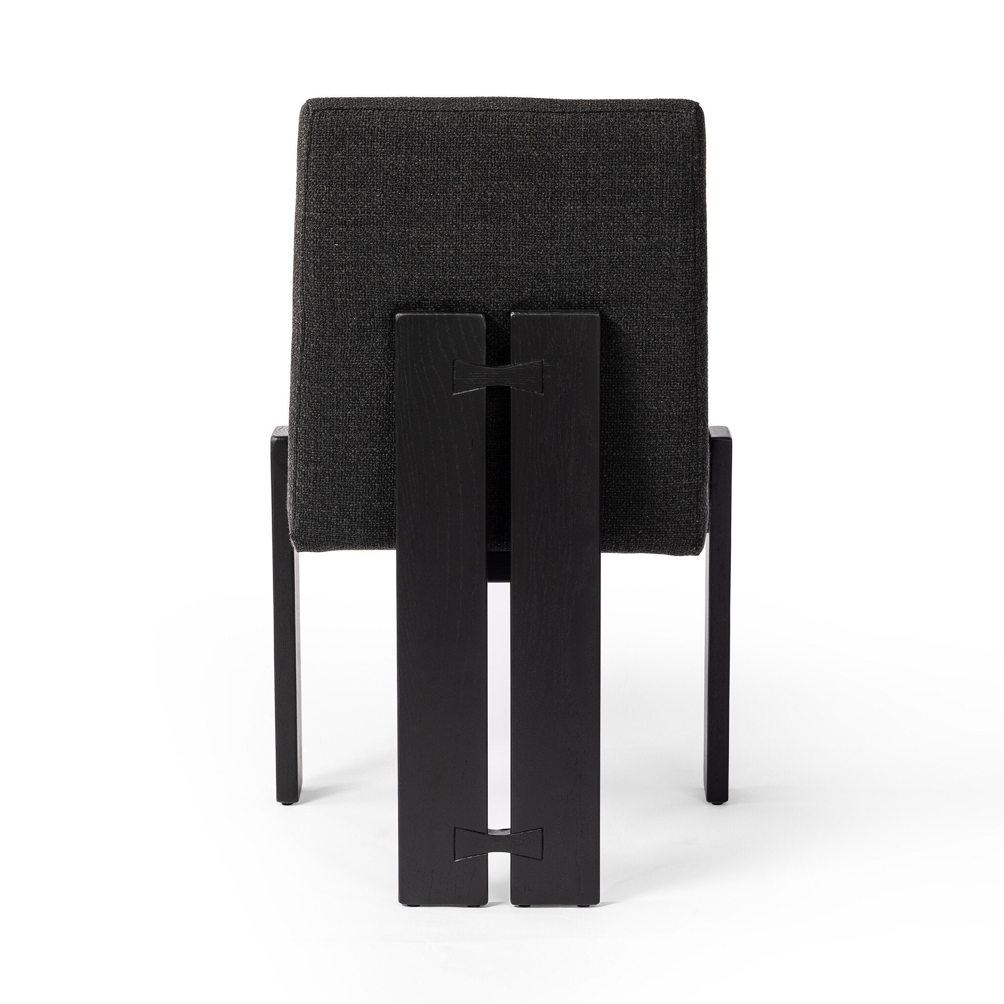 Four Hands Roxy Dining Chair — Gibson Black-Brushed Ebony Oak