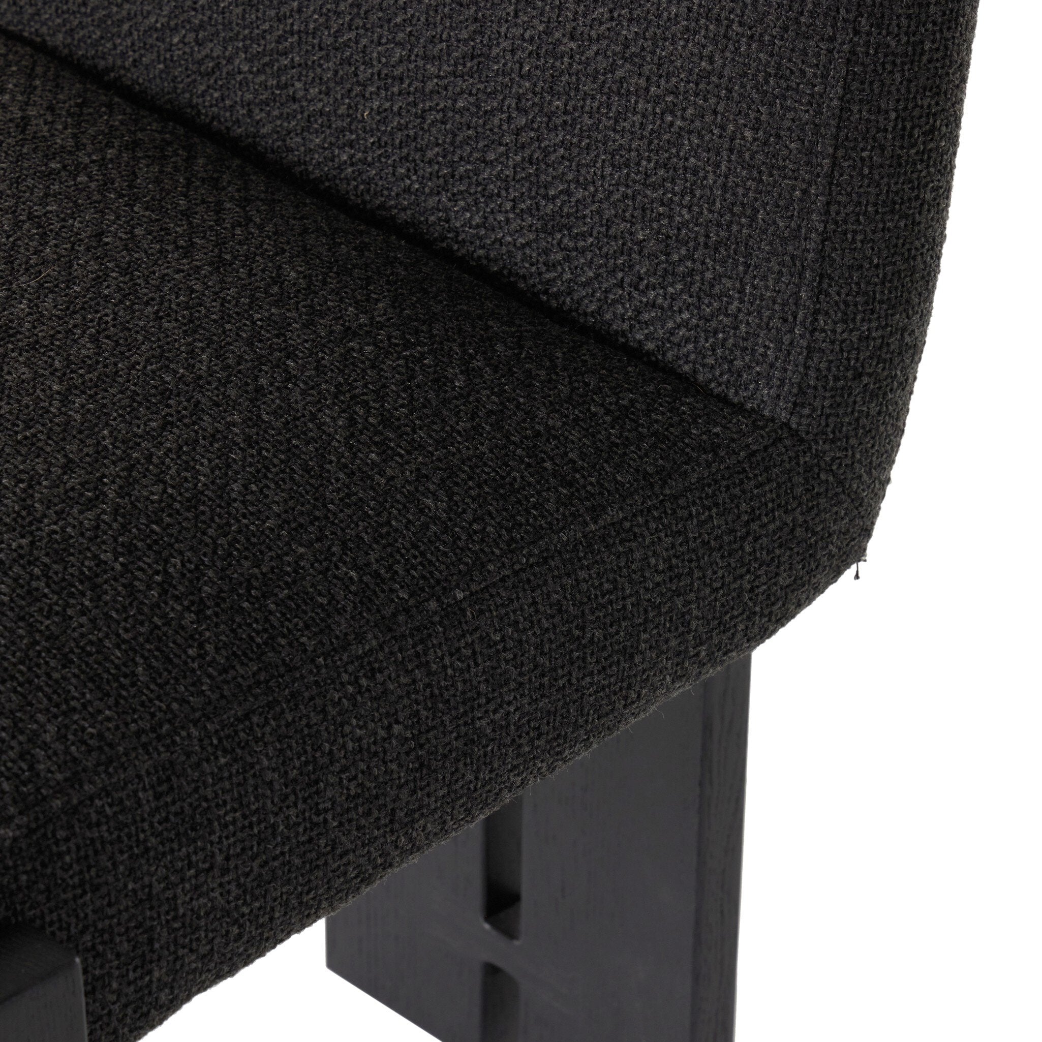 Four Hands Roxy Dining Chair — Gibson Black-Brushed Ebony Oak