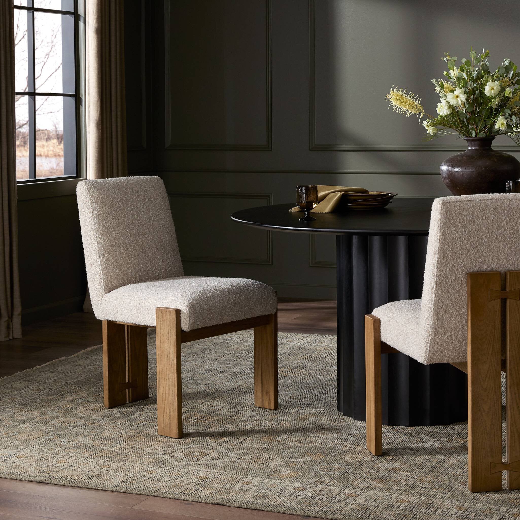 Four Hands Roxy Dining Chair — Somerton Ash-Smoked Grey