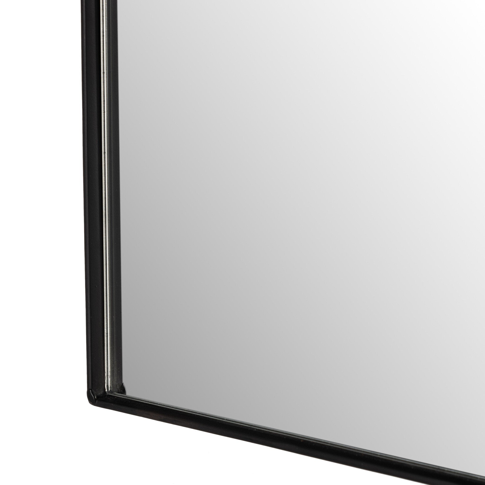 Four Hands Jacques Small Mirror — Gunmetal-Mirror
