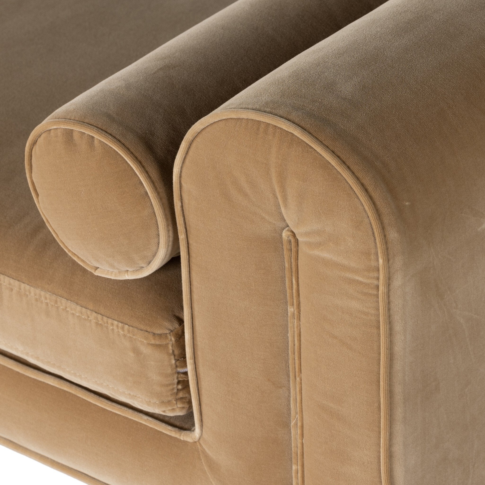 Four Hands Mitchell Accent Bench — Surrey Camel