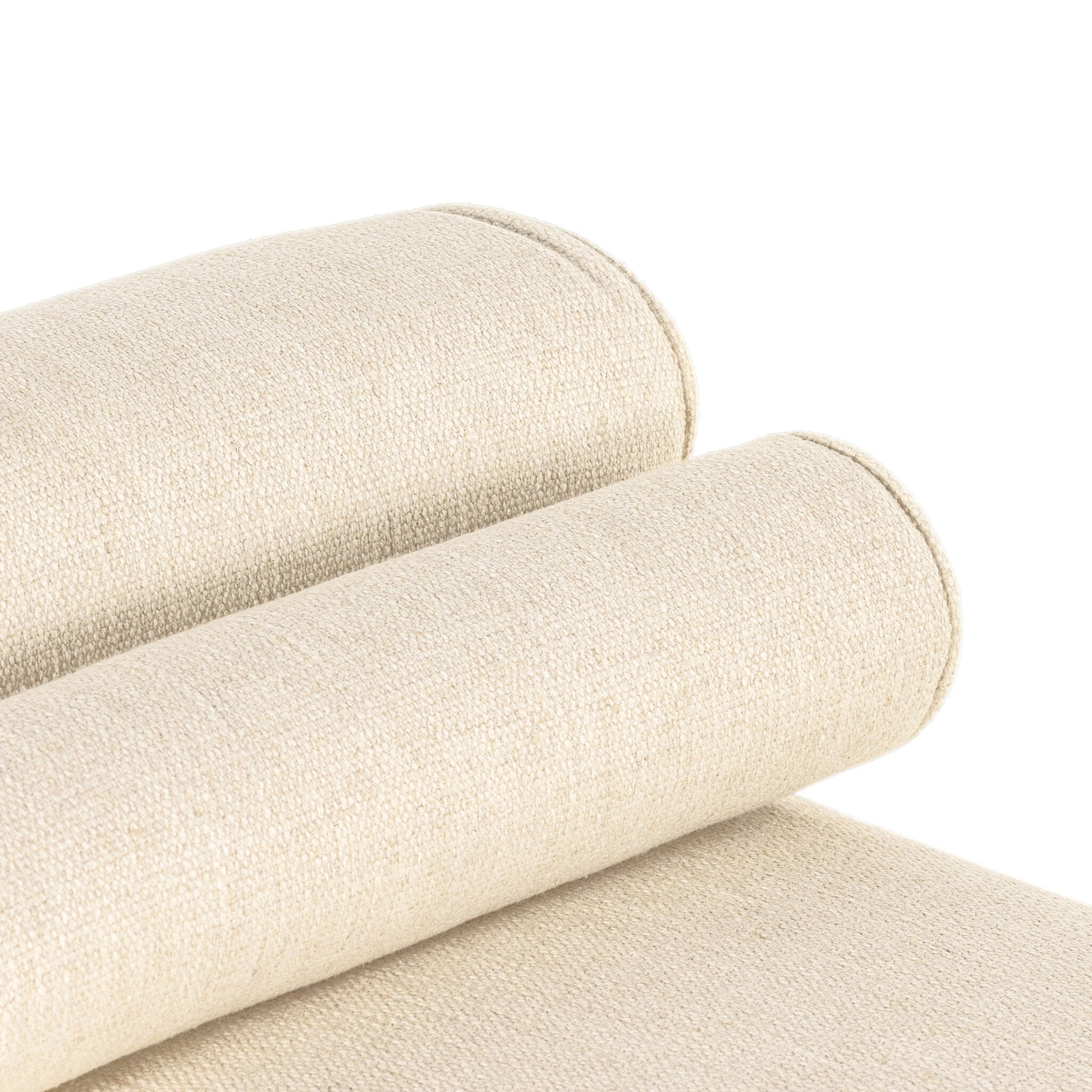 Four Hands Mitchell Accent Bench — Thames Cream