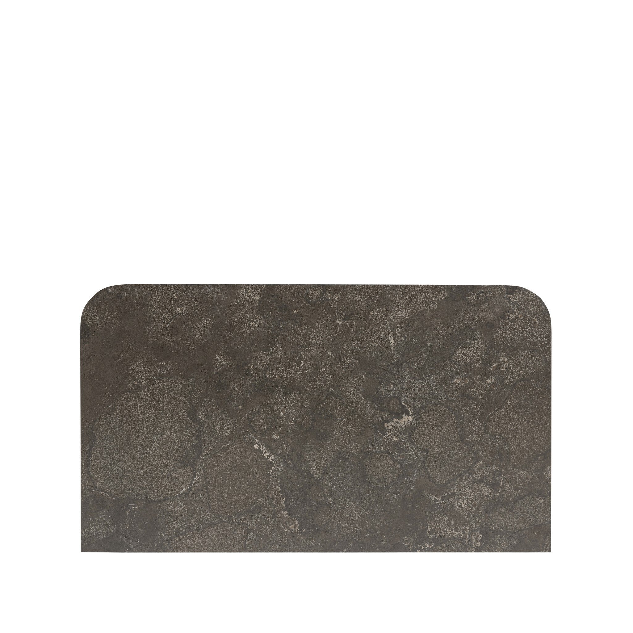 Four Hands Fletcher Large Nightstand — Bluestone-Distressed Black-Brushed Gunmetal