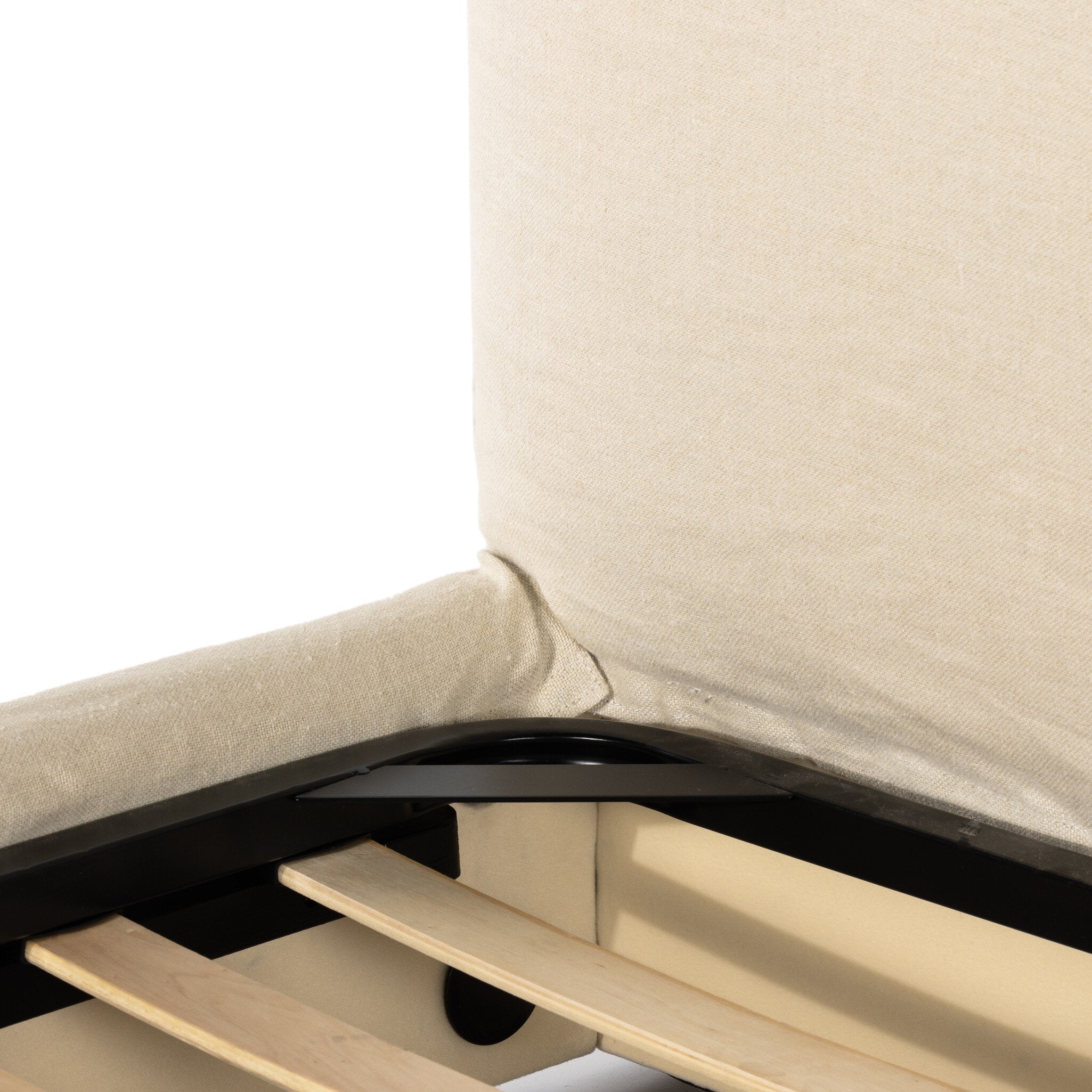 Four Hands Aidan Slipcover Bed — Brussels Natural-King